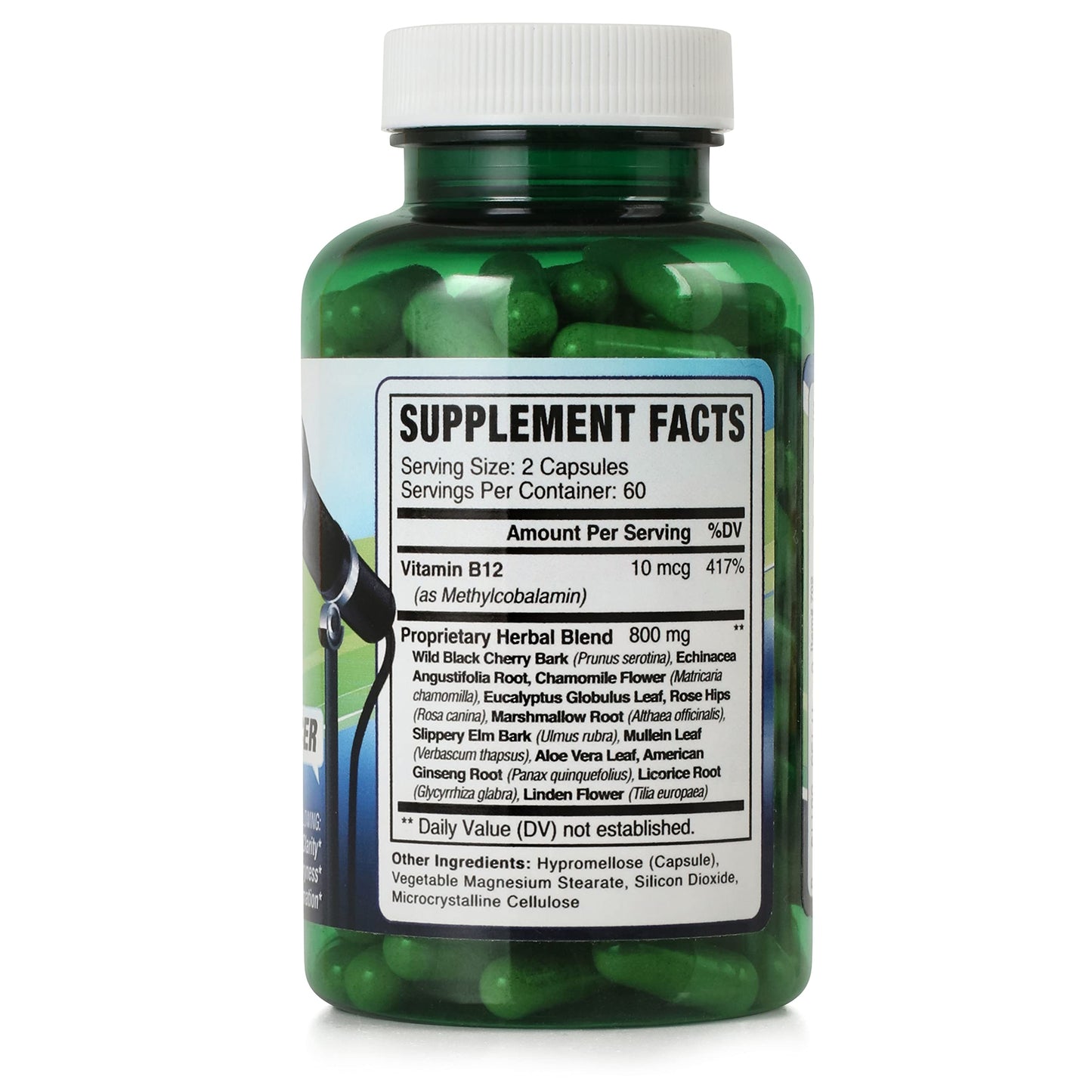 VITA VOCAL Throat & Voice Enhancer Capsules 120 Count