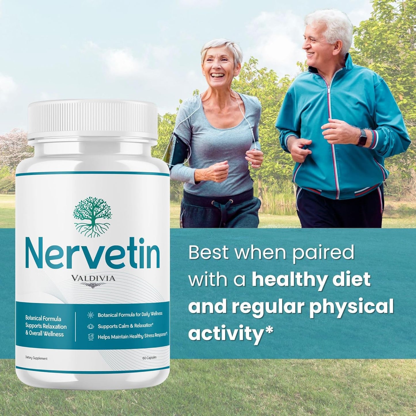 Valdivia Nervetin Capsules, 60 Count