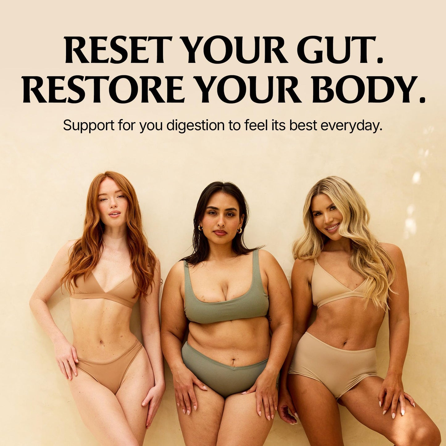 Paulina FITNESS Reset Daily Probiotic + Prebiotic Plant Digestive Enzymes – Advanced Gut Reset for Women – Bloating Relief, Weight Management, Digestion, Gut Health – Vegan, Shelf-Stable, 60 Capsules