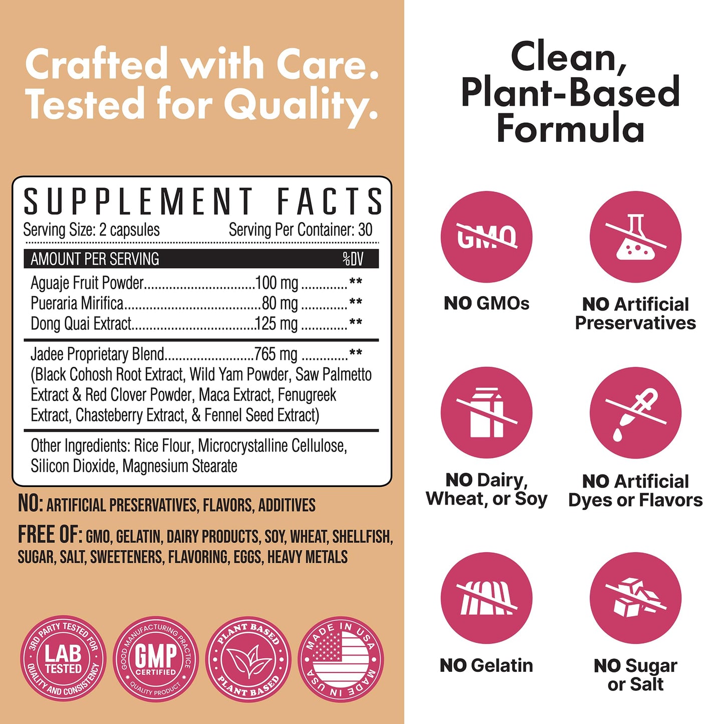 Jadee Smart Weight Gainer for Women Capsule, 60 Capsules