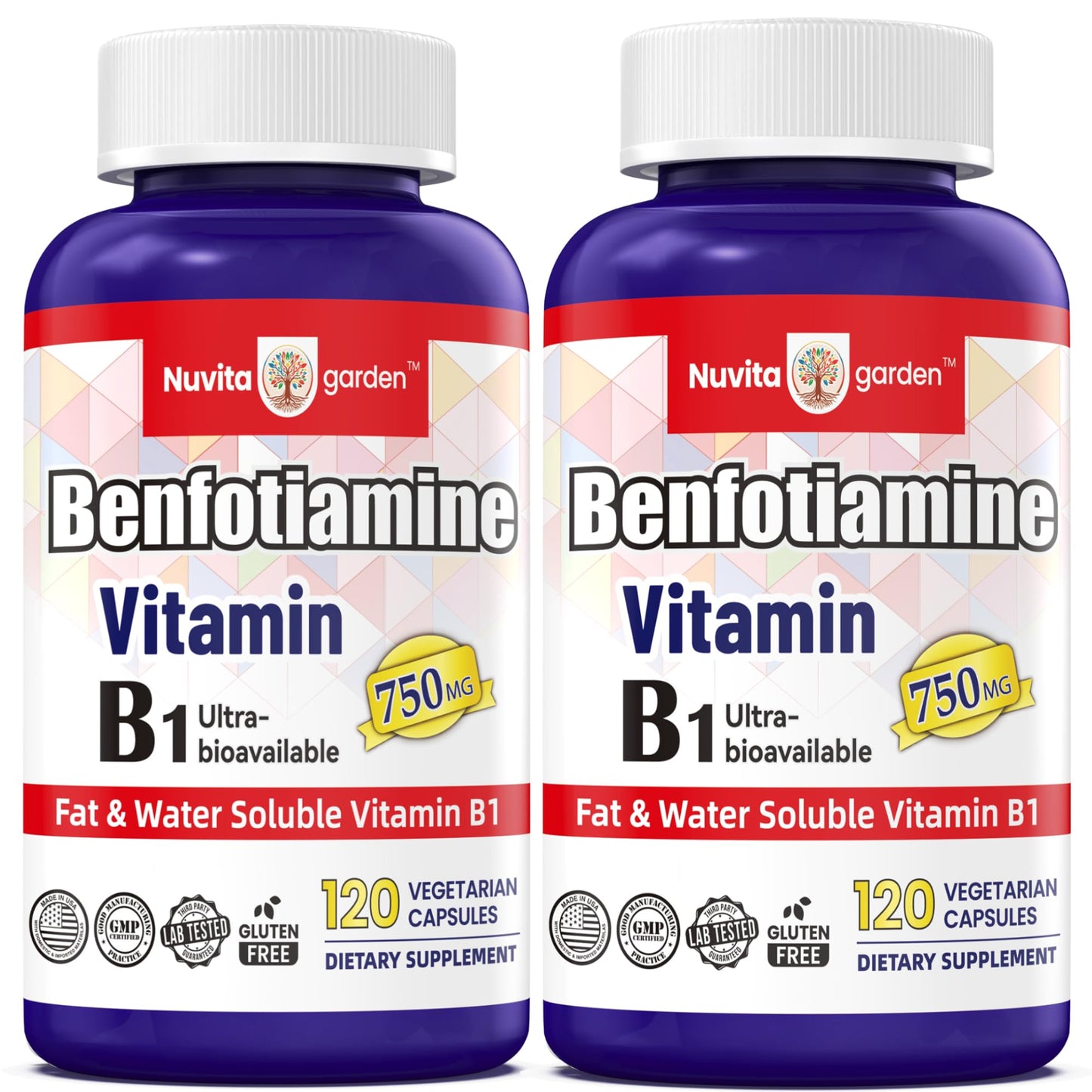 NoMiLu Vitamin B1 750 mg Capsule, 120 Capsules