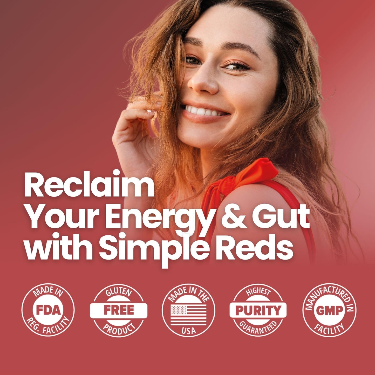 Layer Origin Simple Reds - Organic Red Polyphenols Whole Fruit Powder, 8.47 Ounce
