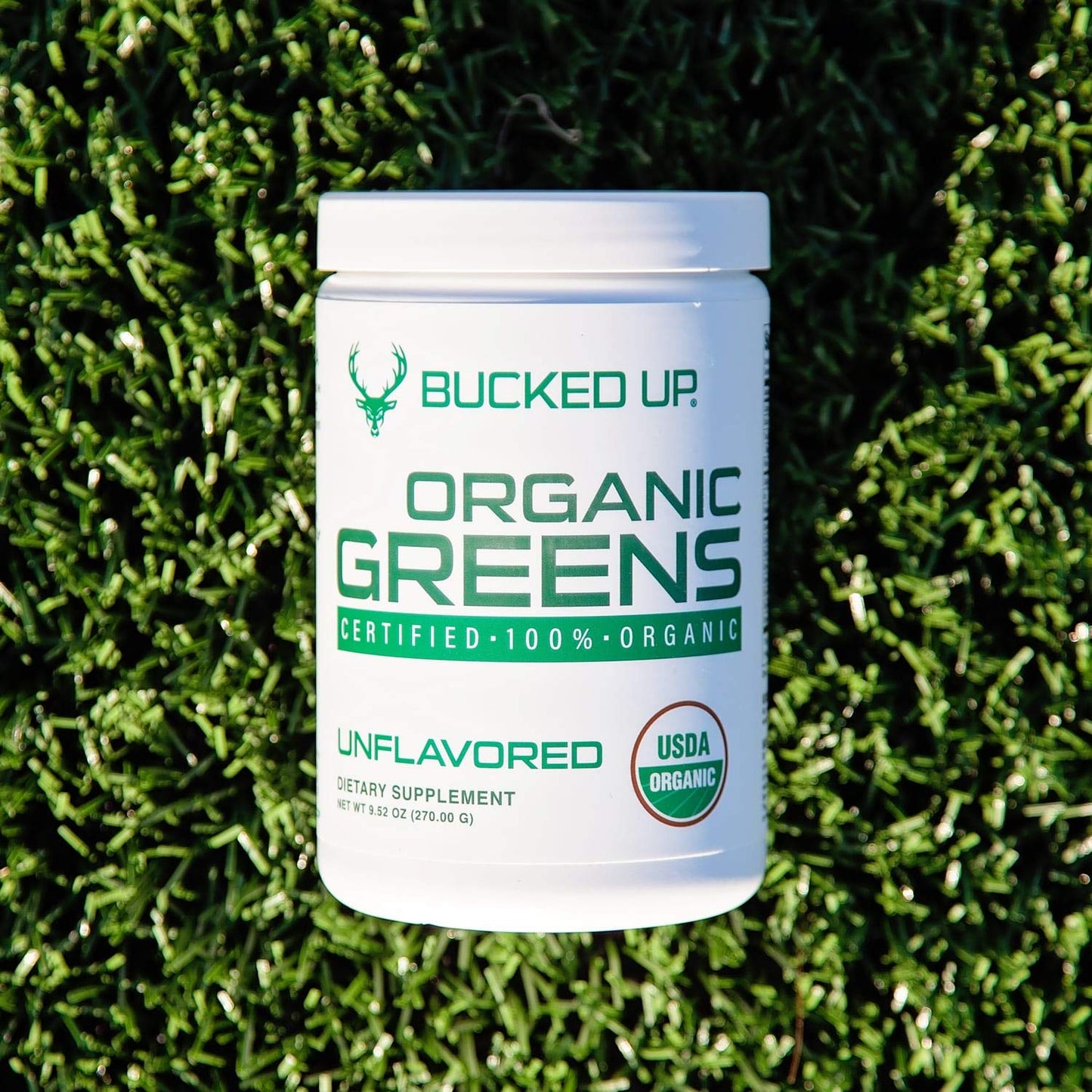Bucked Up Greens Superfood Powder Unflavored 9.52 oz