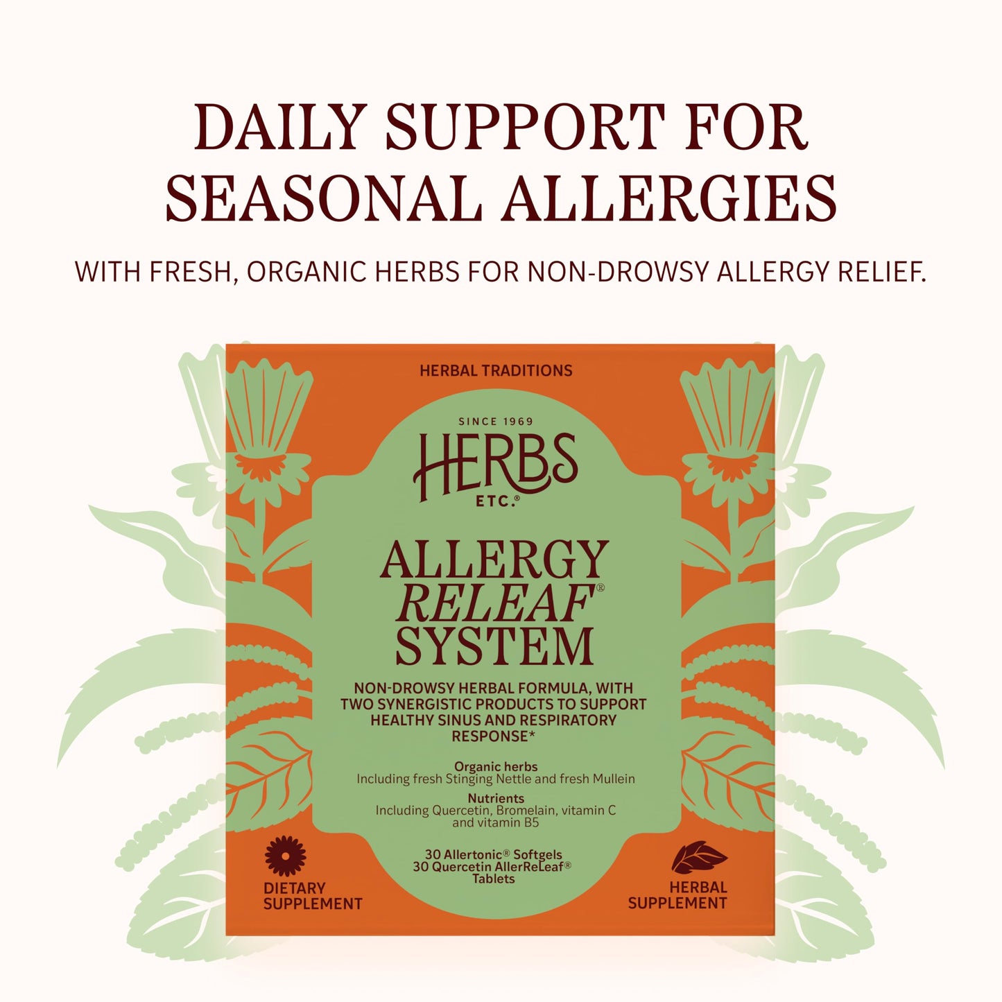 Herbs Etc. Allergy ReLeaf System 30 Tablets