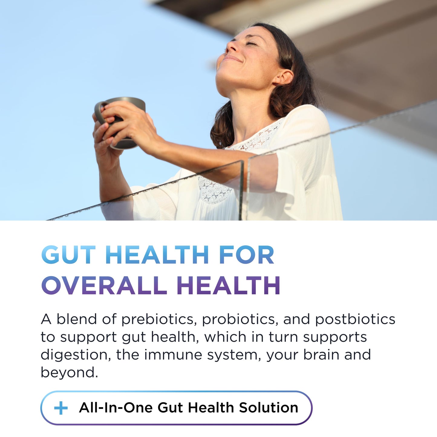 Dr. Emil Nutrition Total Gut Health Complex Prebiotic, Probiotic & Postbiotic Supplement Capsule 60 Capsules (Pack of 2)