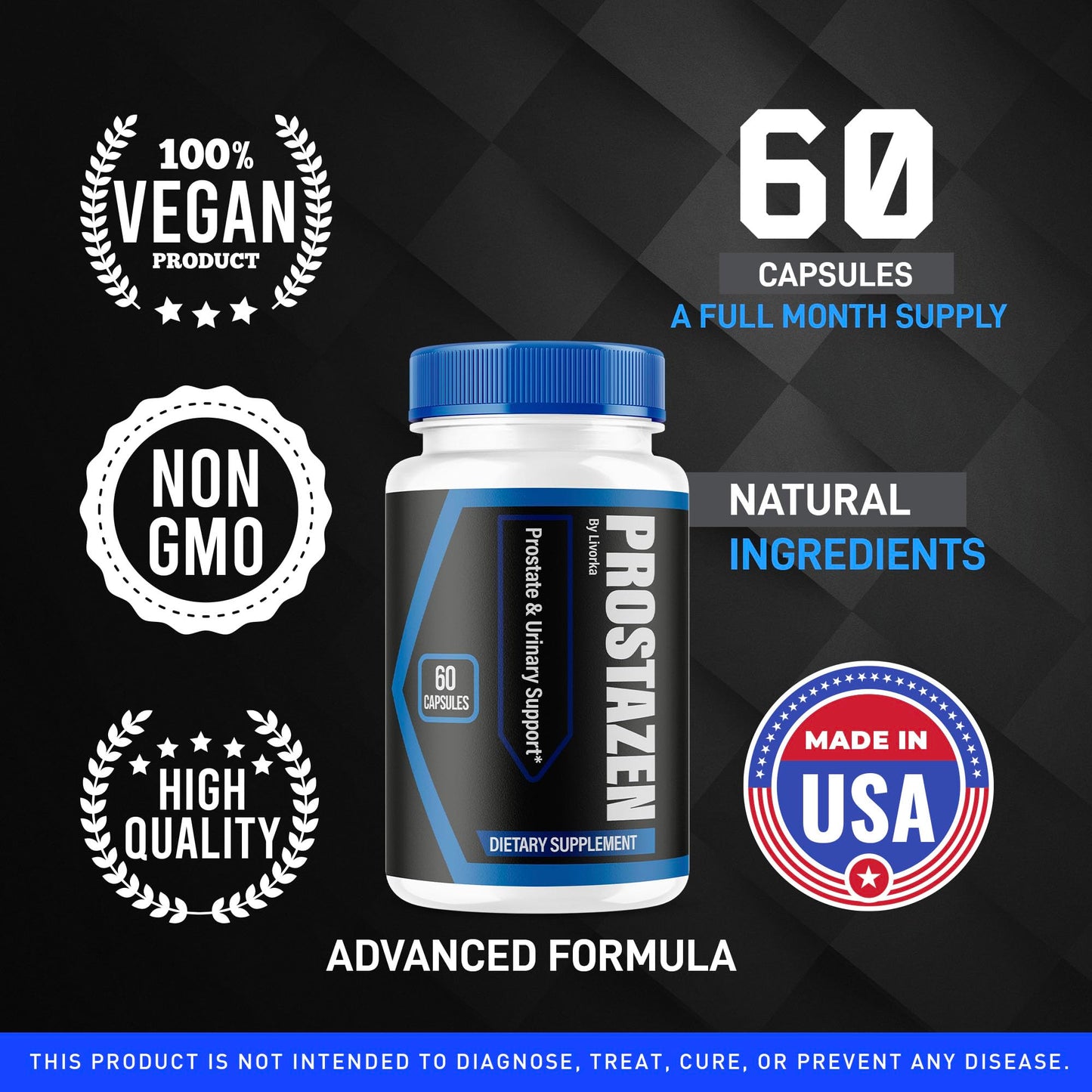 LIVORKA Prostazen 60 Capsules