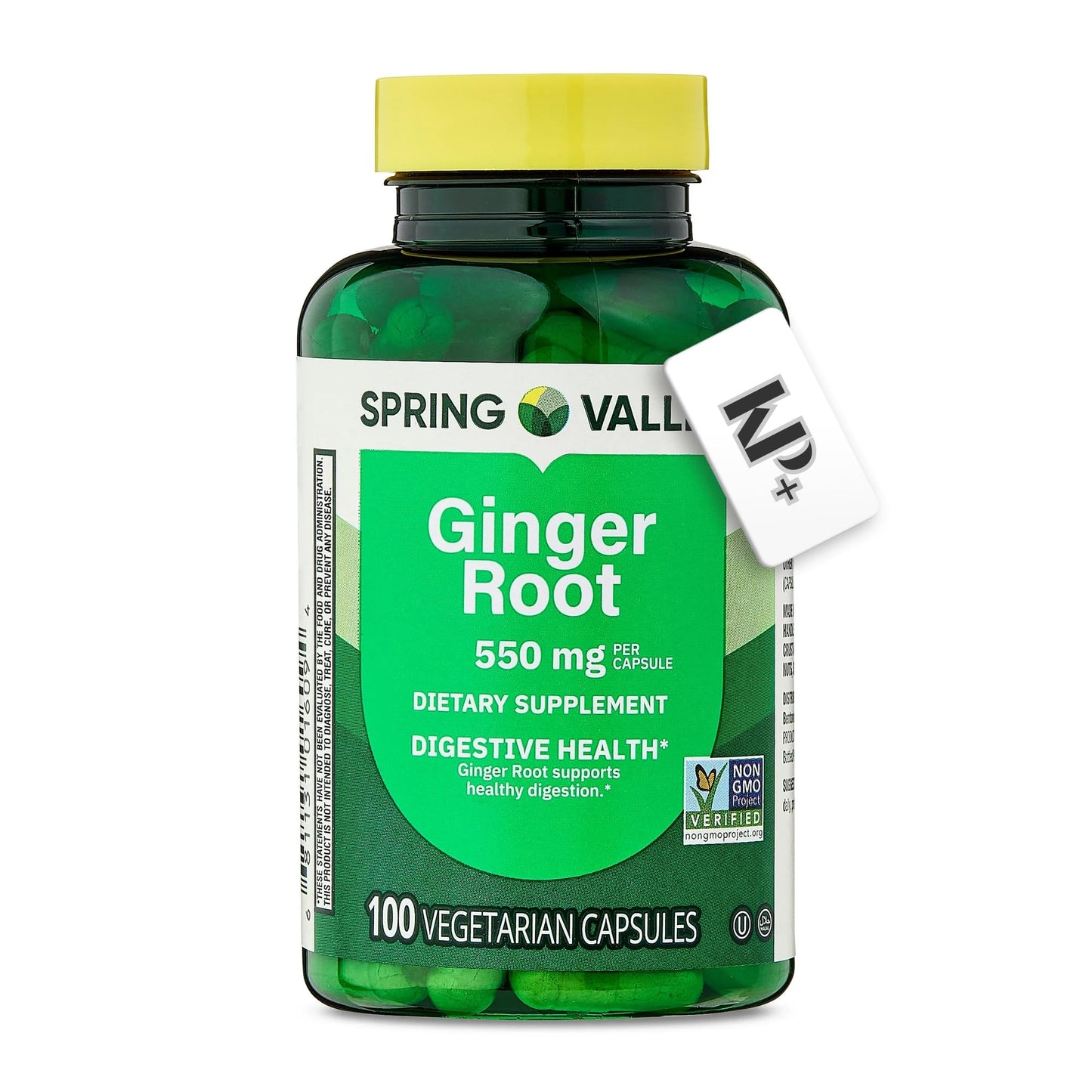 Generic Ginger Root 550 mg Capsule 100 Count