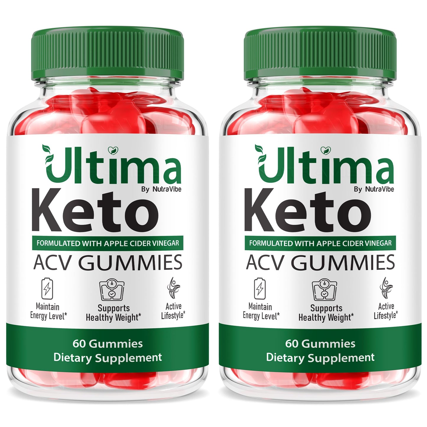 NutraVibe Ultima Keto ACV Gummies 120 Gummies