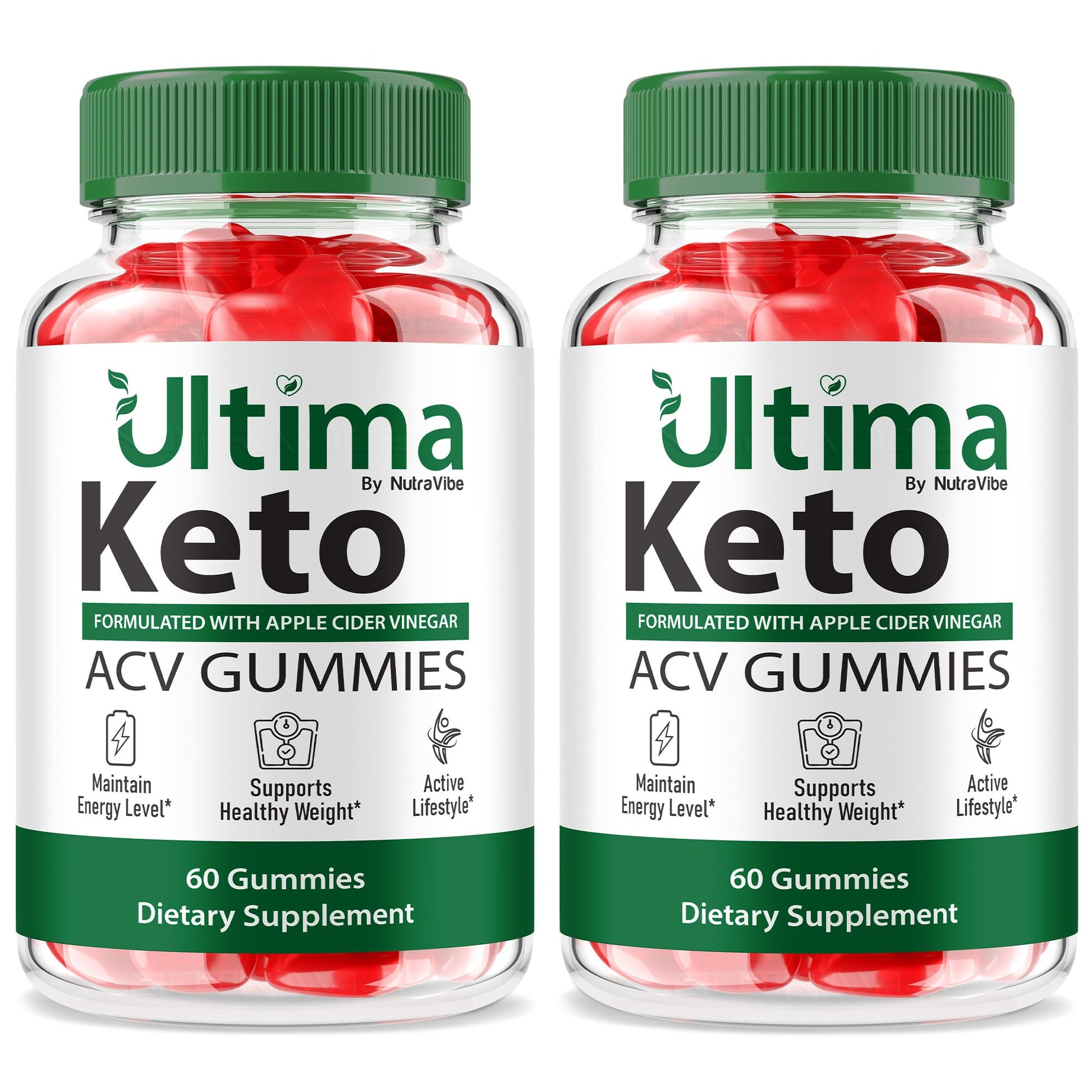 NutraVibe Ultima Keto ACV Gummies 120 Gummies