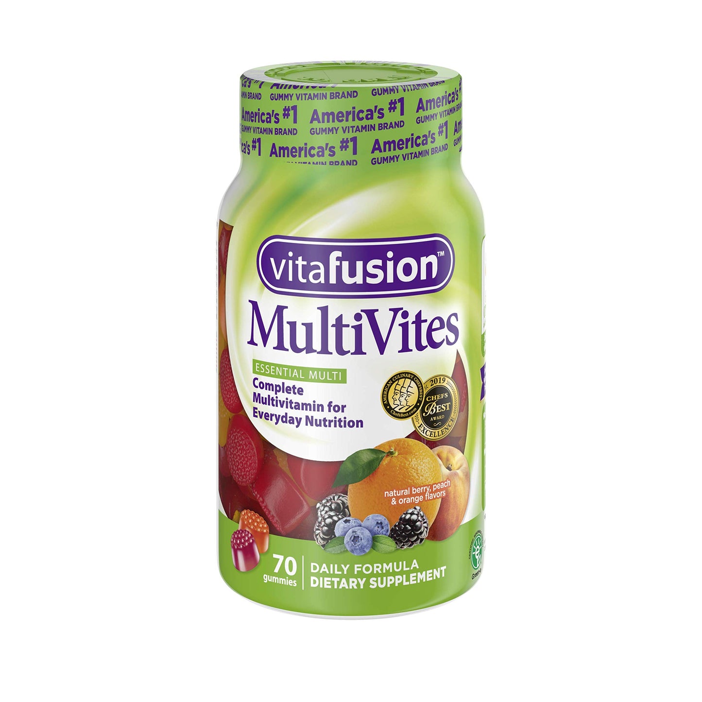 Vitafusion MultiVites Gummy Vitamins, 70 Count
