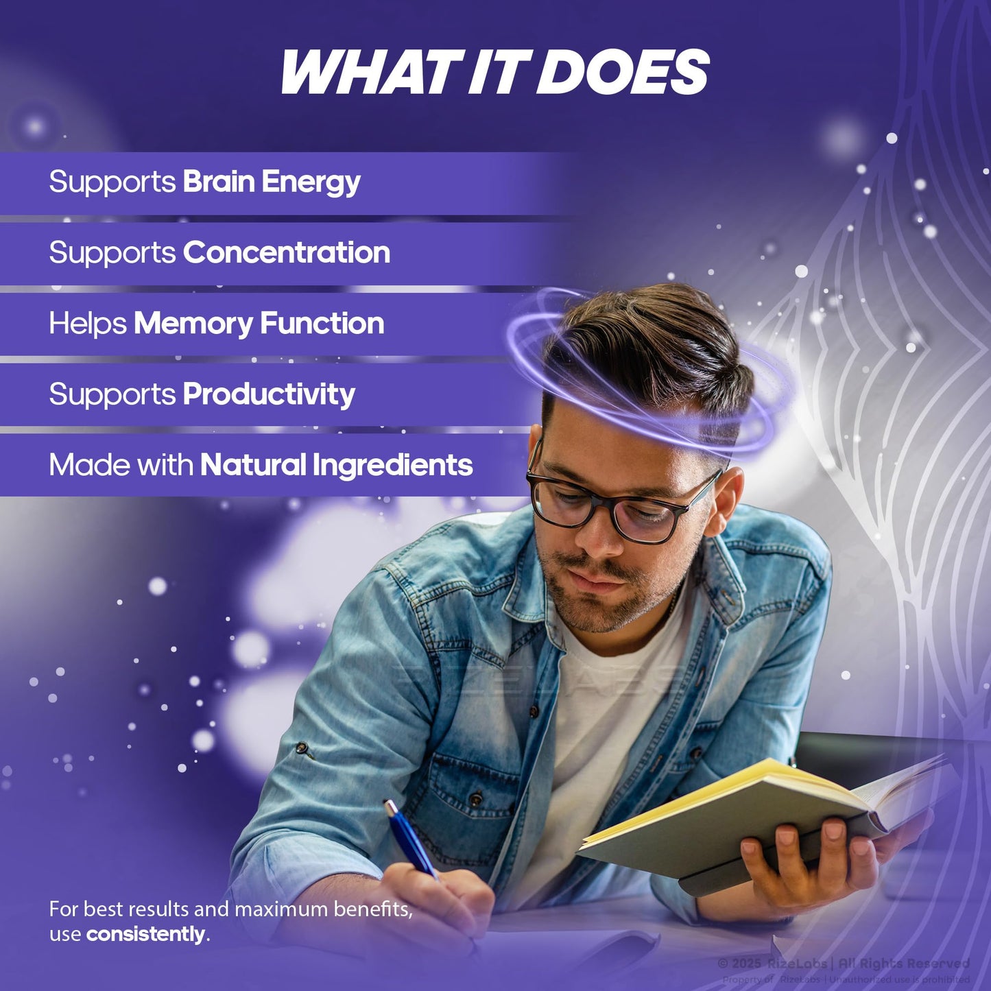Rize Labs Neuro Tonix Advanced Formula, 120 Capsules