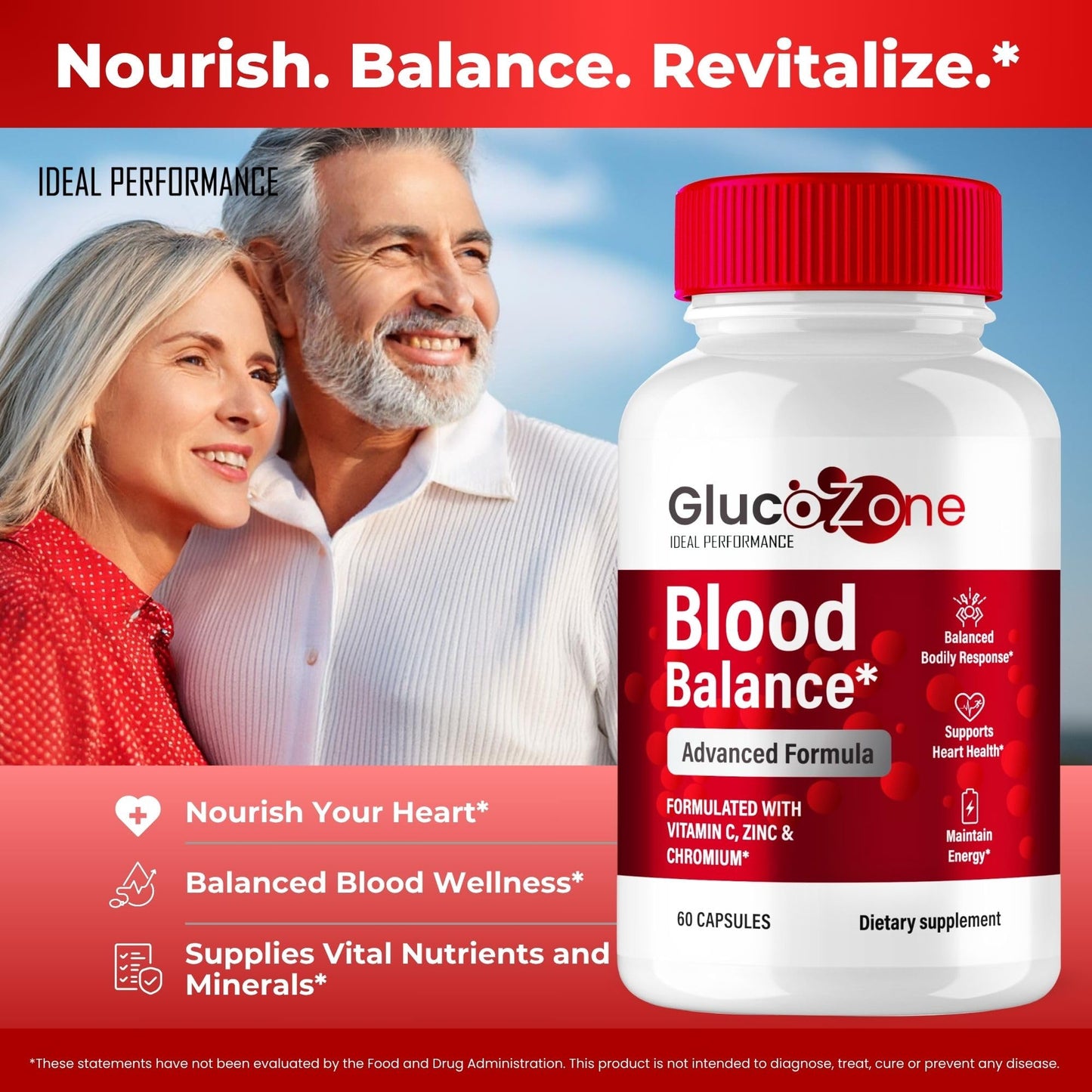 IDEAL PERFORMANCE Glucozone Capsule 180 Capsules