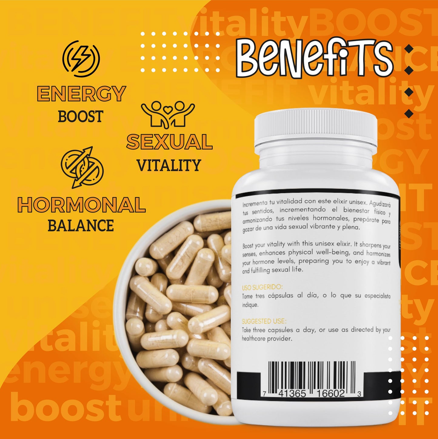 M NATURAL Maca Negra Capsule 90 Count