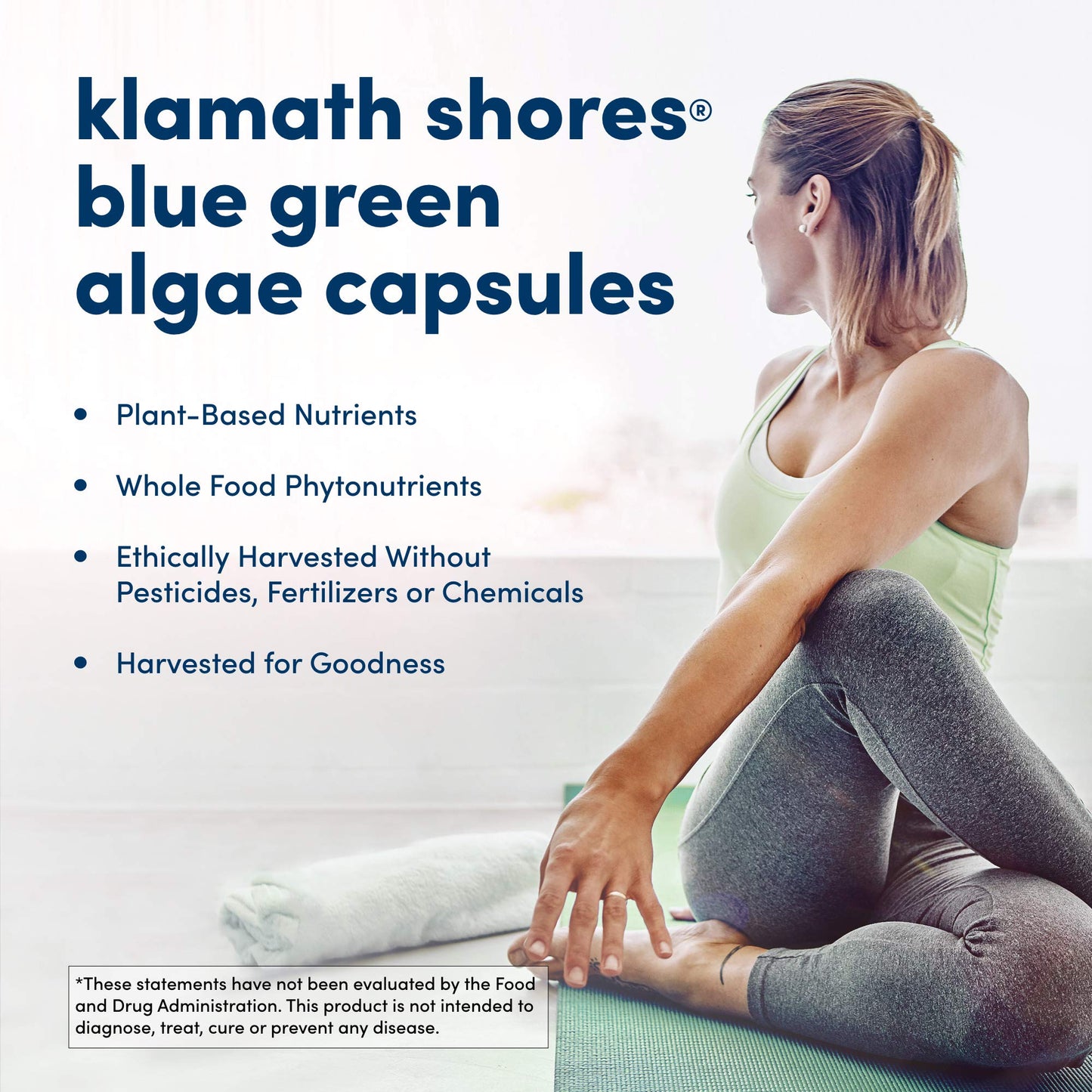 American Health Klamath Shores Blue Green Algae 120 Capsules