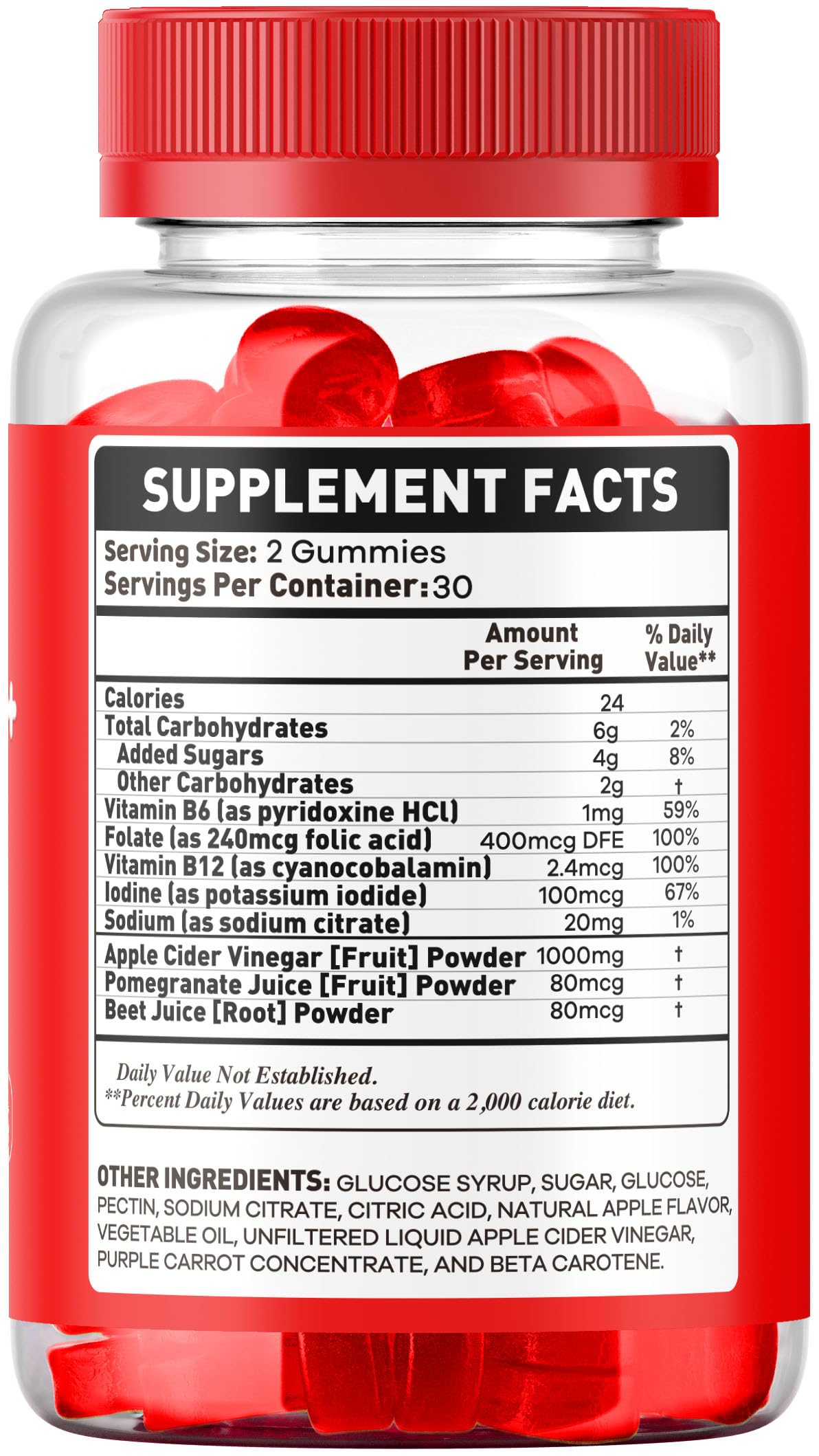 OVICIA BurnGummy Gummies 60 Gummies