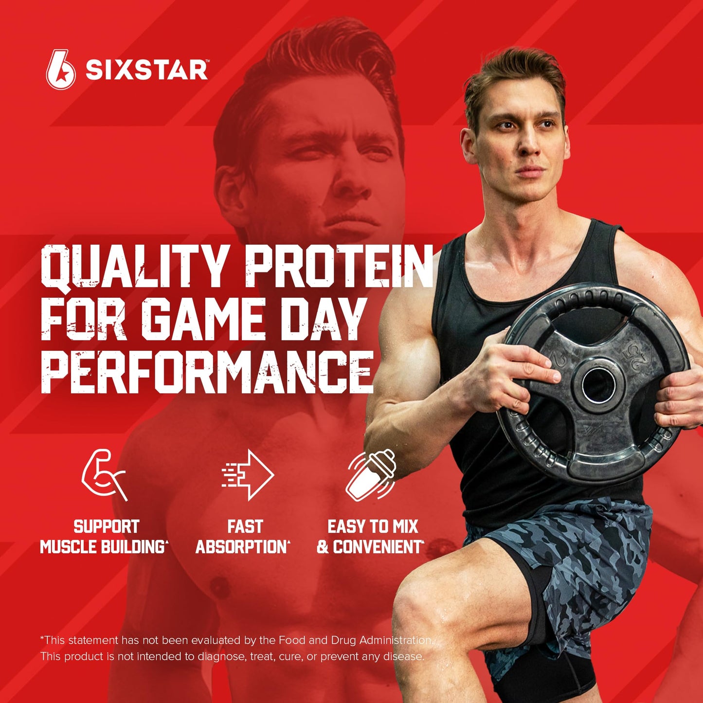 Six Star Whey Protein Powder Plus Vanilla Cream, 29 Servings