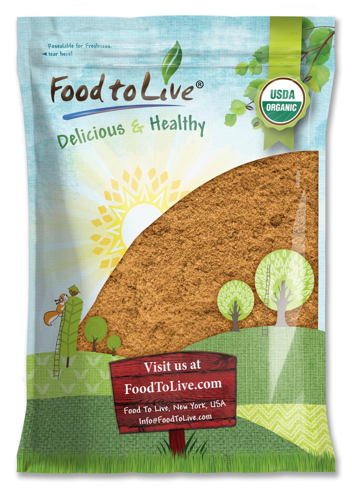 Food to Live Organic Cordyceps Mushroom Powder 3,629 Ounces