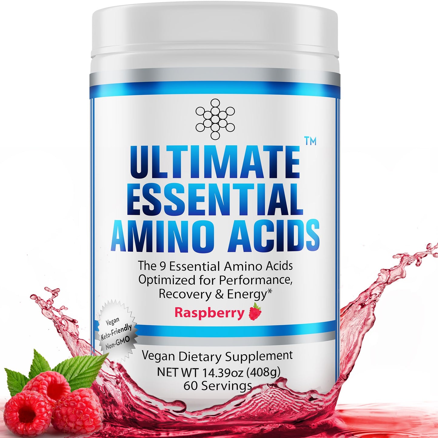 Ultimate 100% Essential Amino Acids Powder, 60 Servings