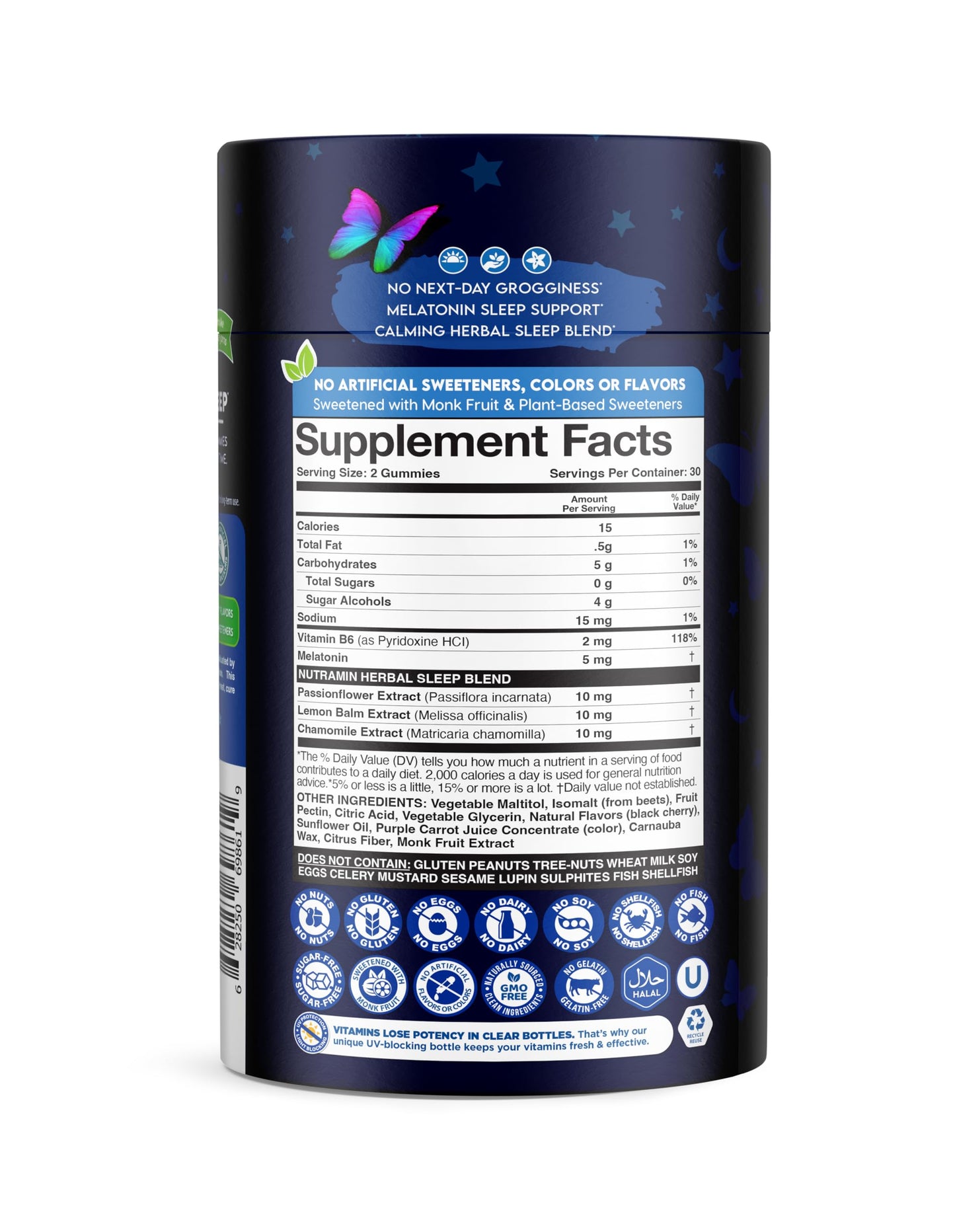Nutracelle Nutramin Sleep Boost Gummies 60