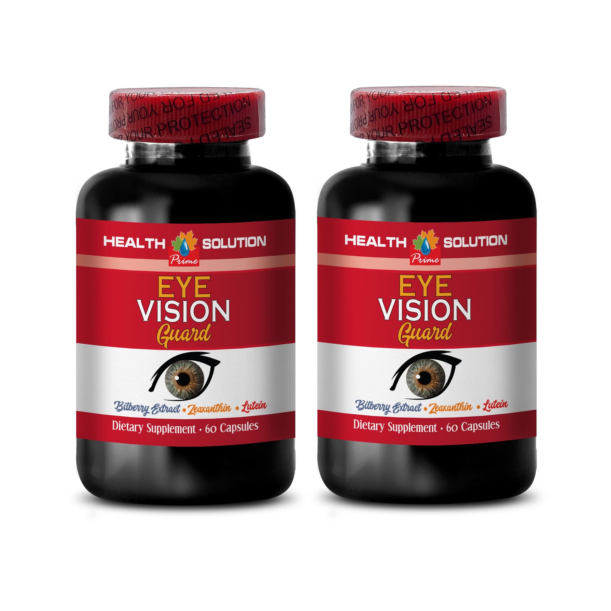 Health Solution Prime Eye Care Vitamins - Maximum Vision Support, 120 Capsules