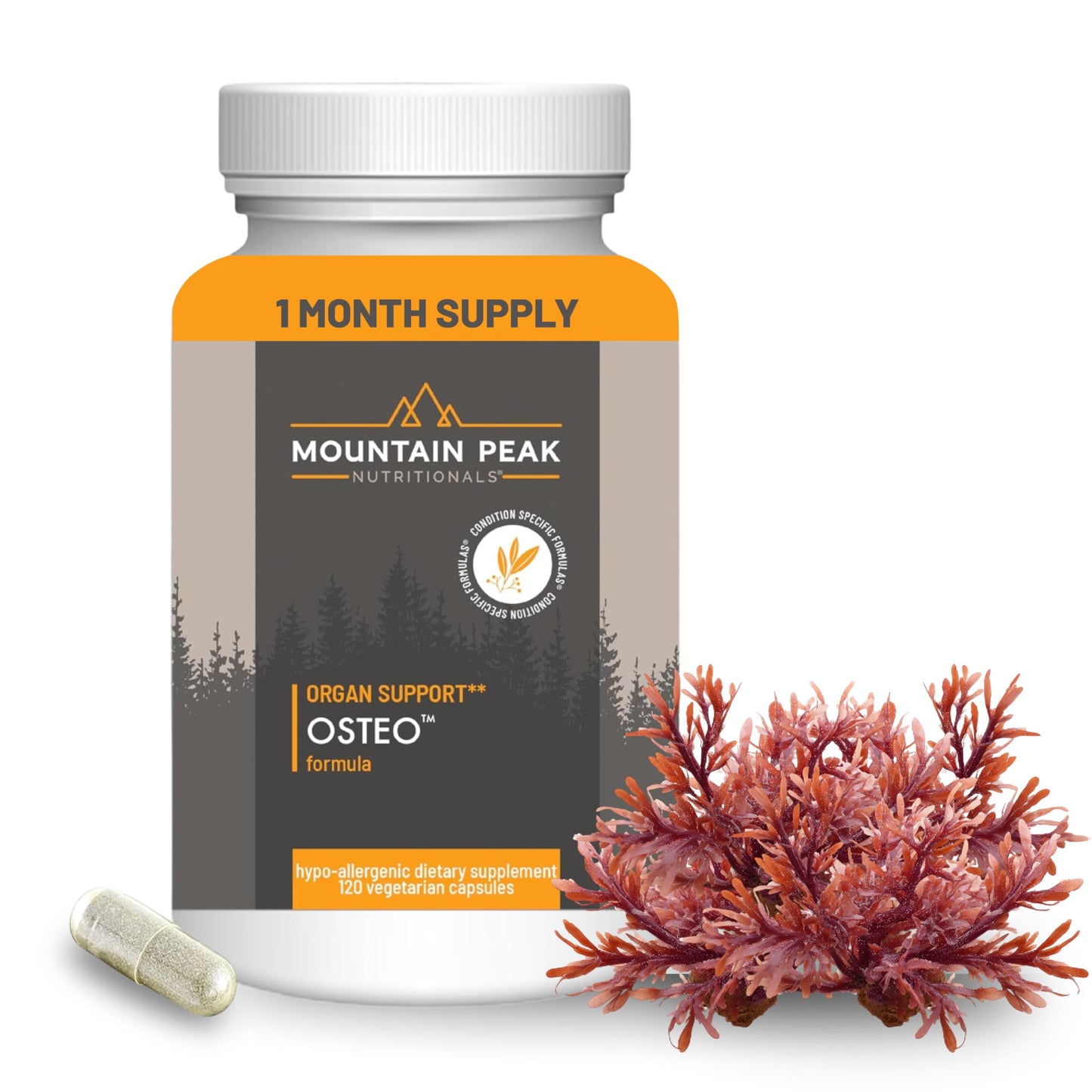 Mountain Peak Nutritionals Osteo Supplement Capsules 120