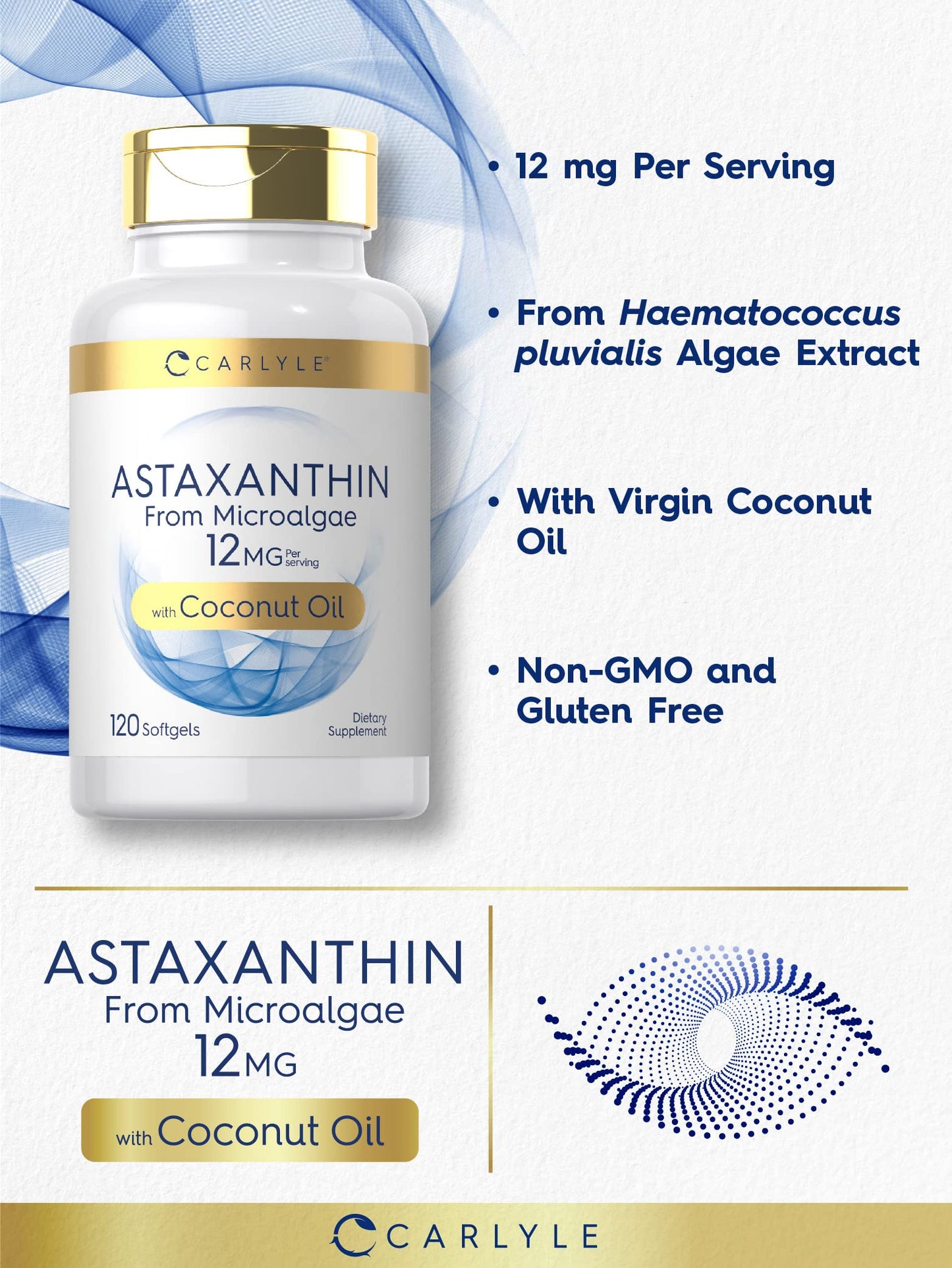 Carlyle Astaxanthin 12mg Softgels 120