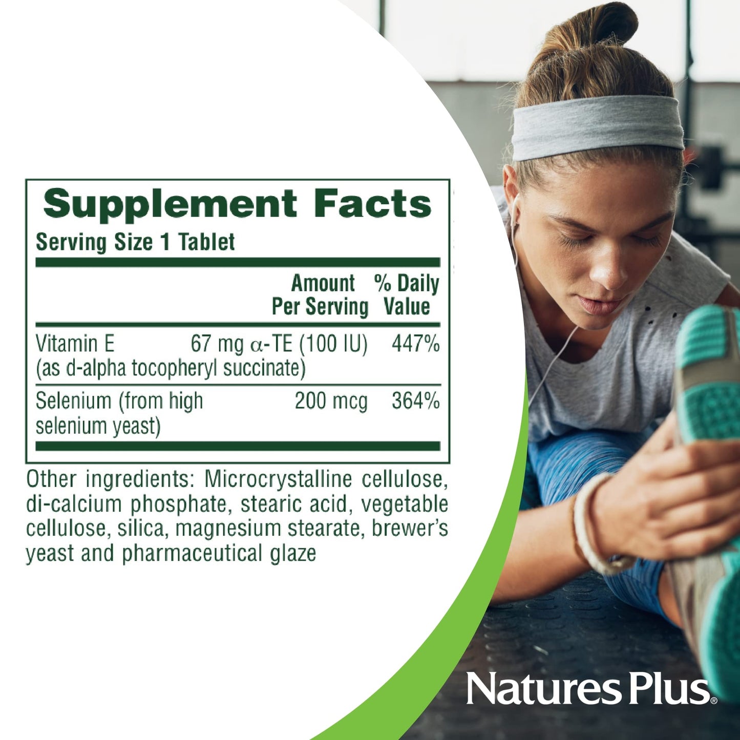 NaturesPlus Super Selenium Complex 200 mcg Tablets, 90 Tablets