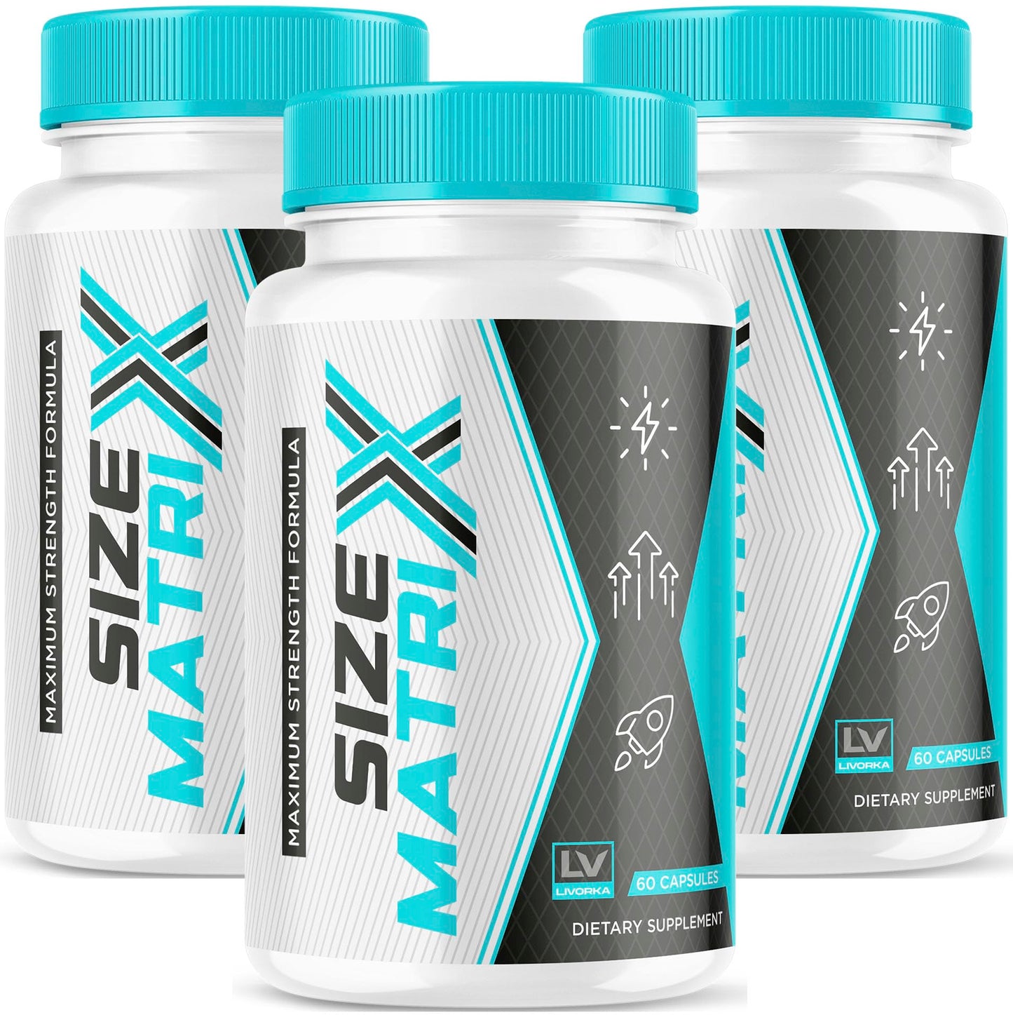 LIVORKA Size Matrix Capsules, 180 Capsules