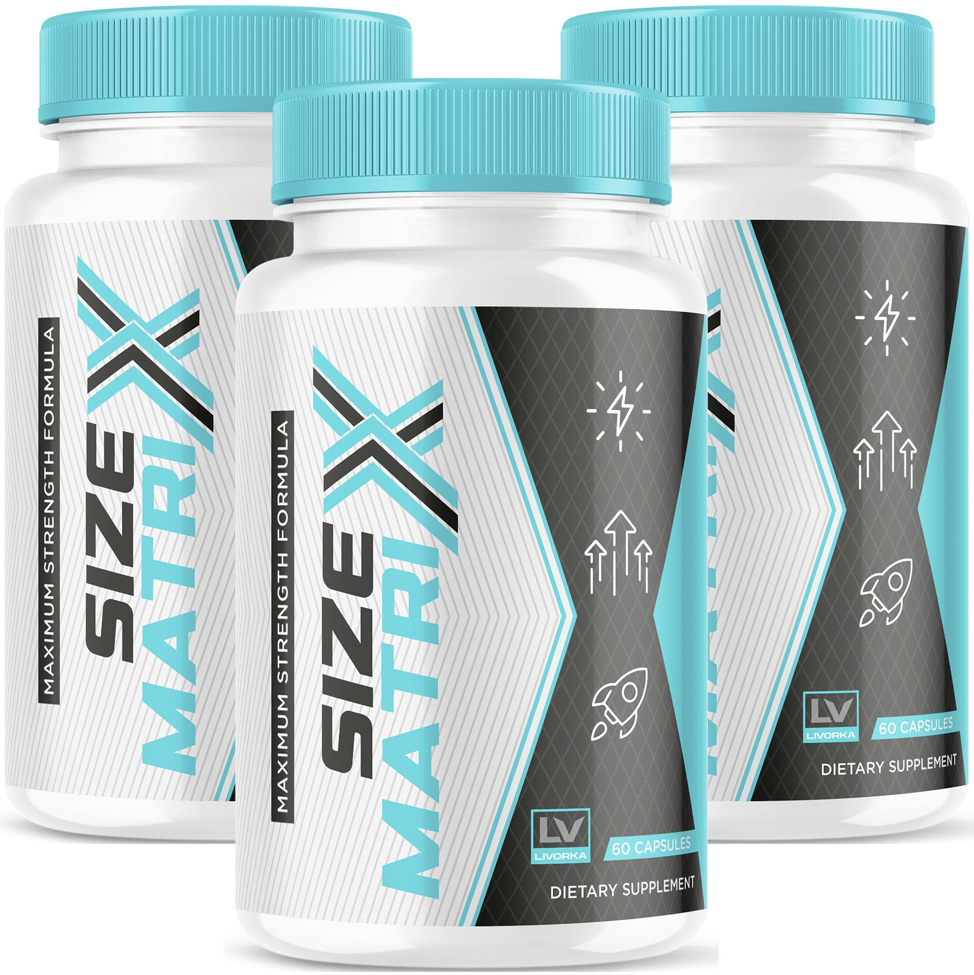 LIVORKA Size Matrix Capsules, 180 Capsules