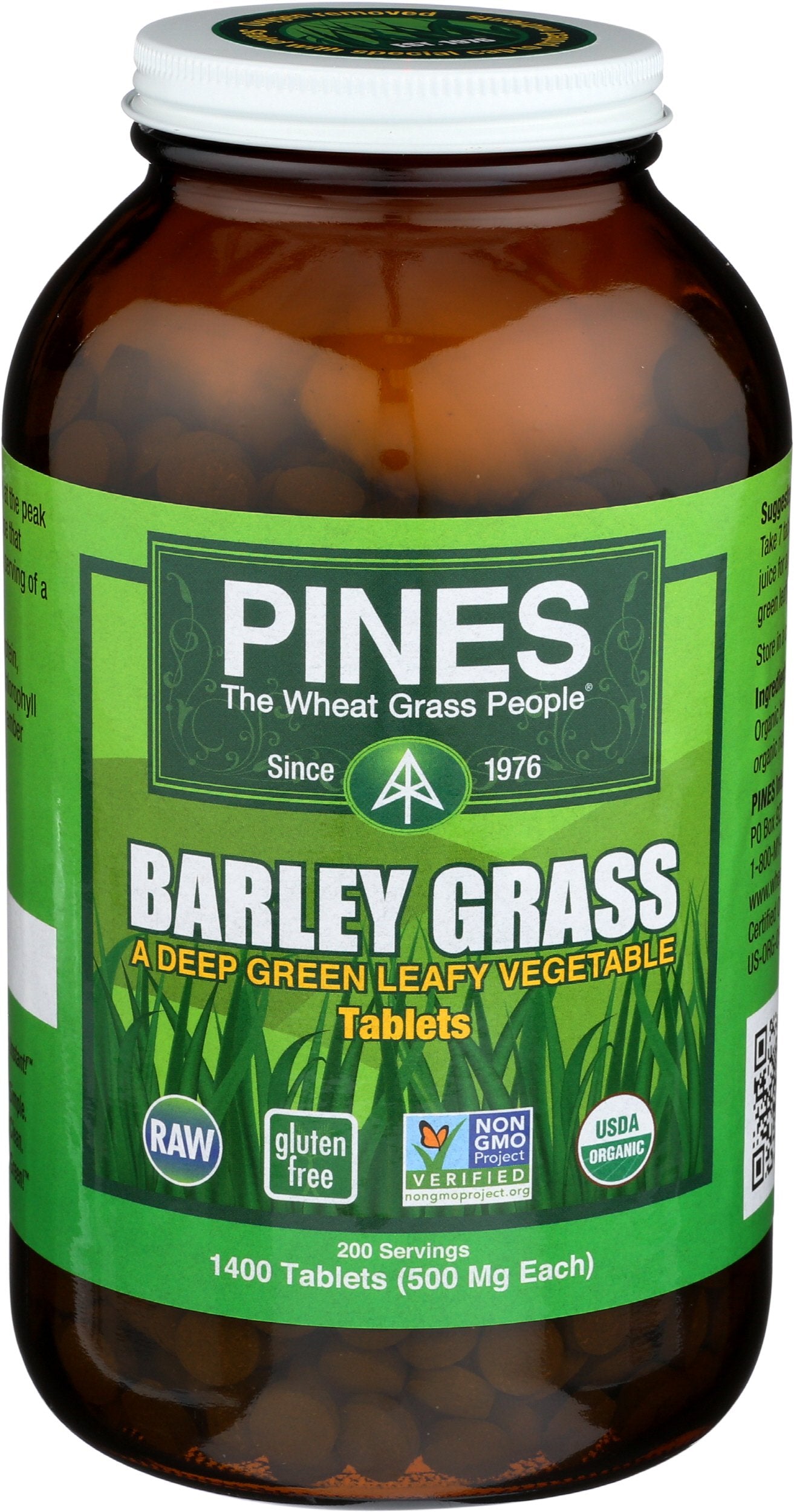 Pines Barley Grass 1400 Tablets
