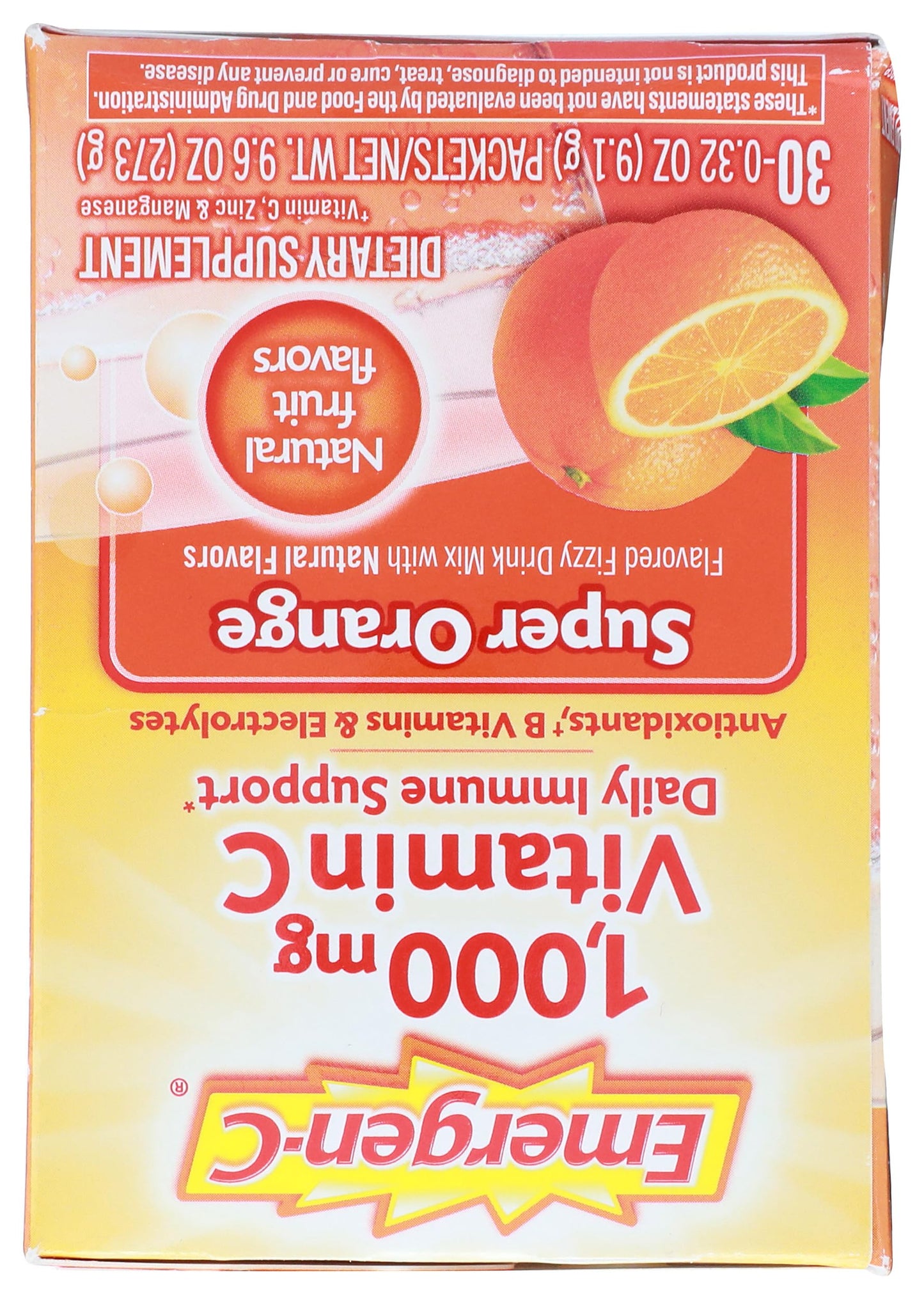 Emergen-C Super Orange Capsule 9.6 oz