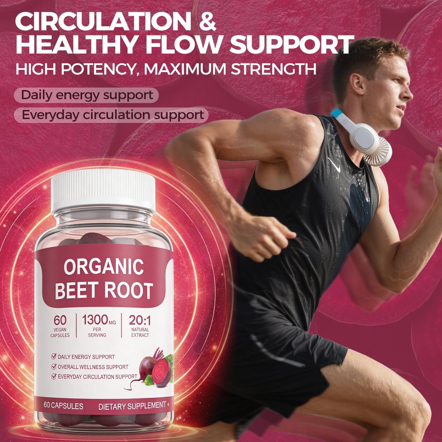 Yeonmi Beet Root Capsules, 60 Capsules