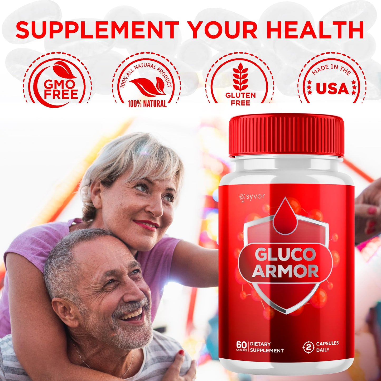 Syvor Gluco Armor Capsules 300 Capsules