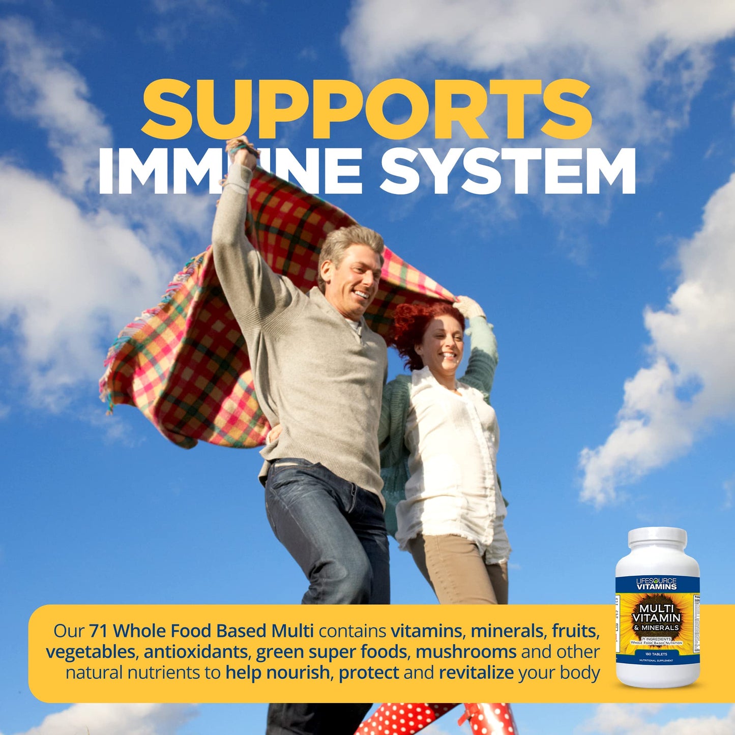 LifeSource Vitamins Complete Multi Vitamin & Minerals Tablet 1 Count