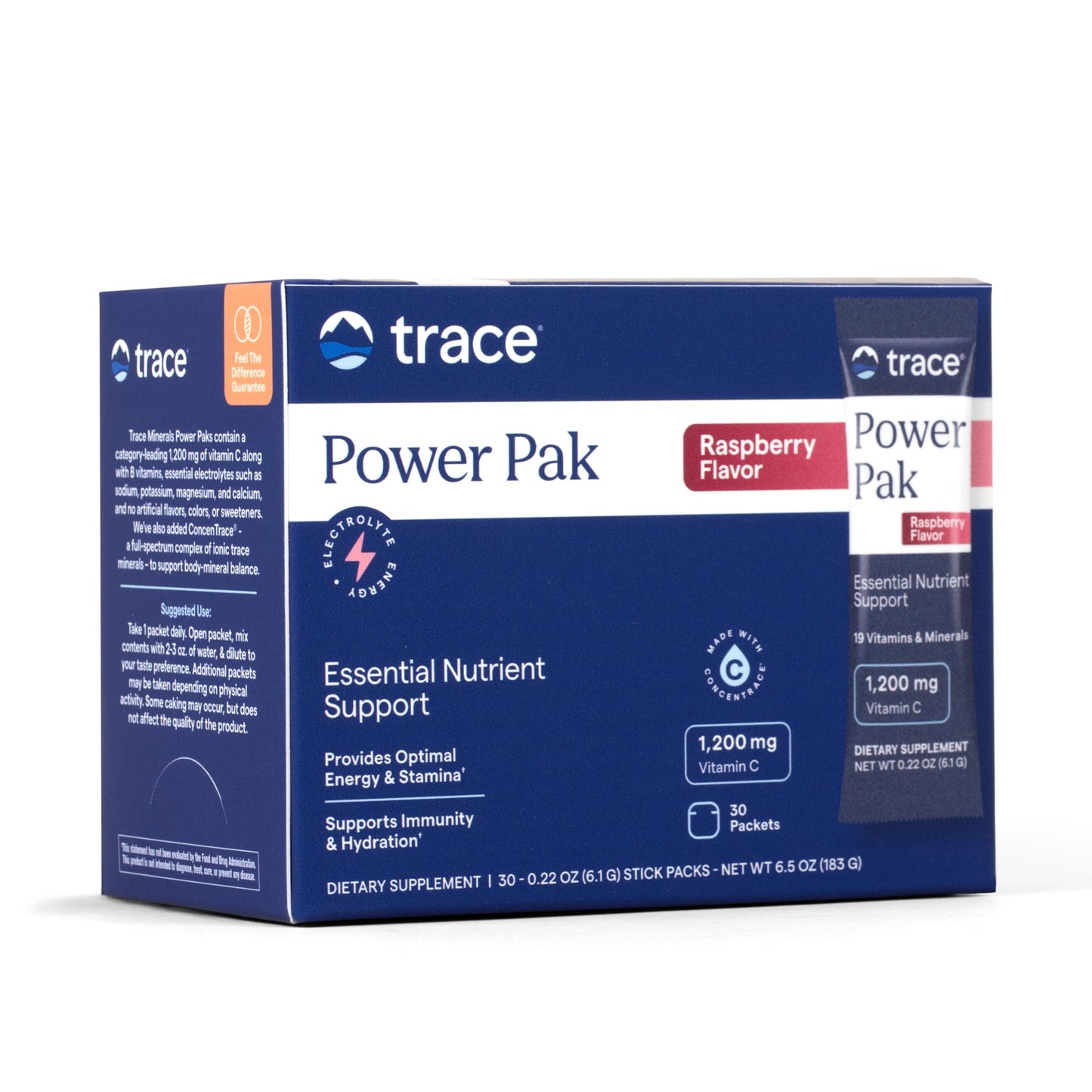Trace Minerals Power Pak Electrolyte Powder 30 Packets