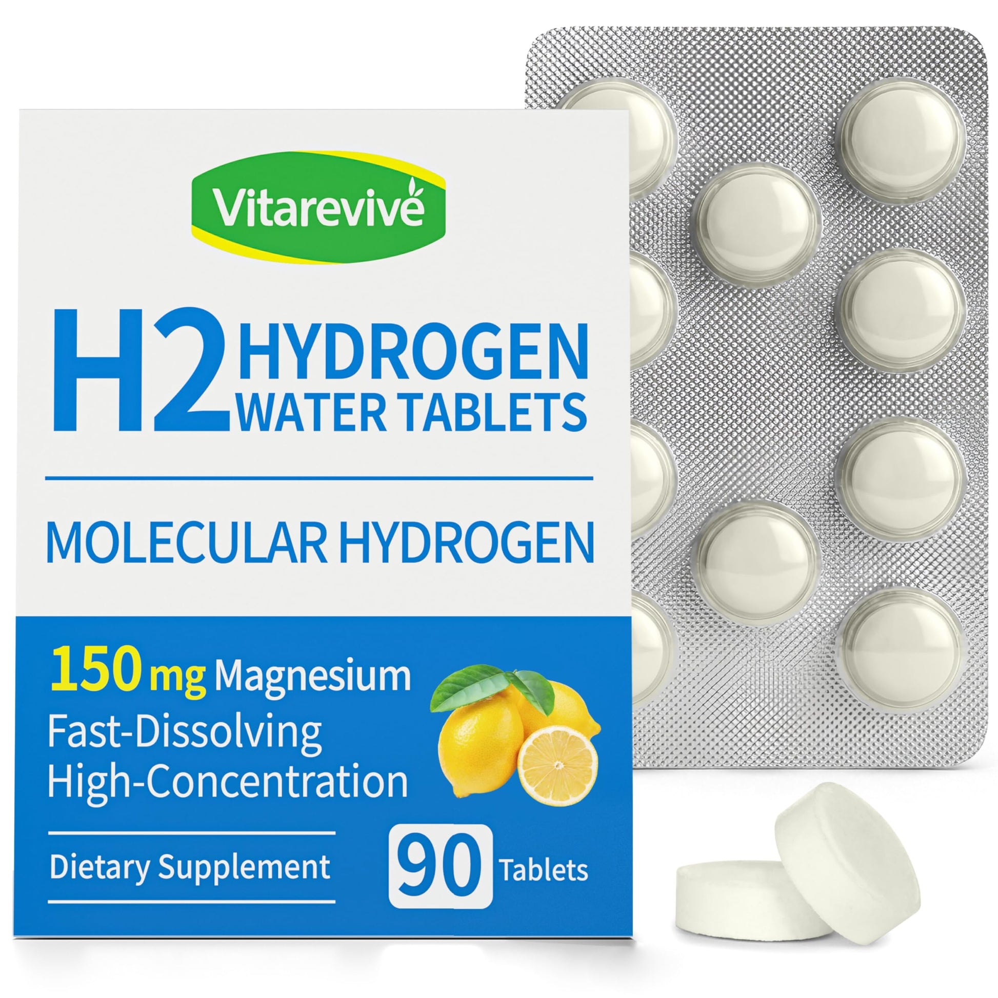 Vitarevive H2 Molecular Hydrogen Water 90 Tablets