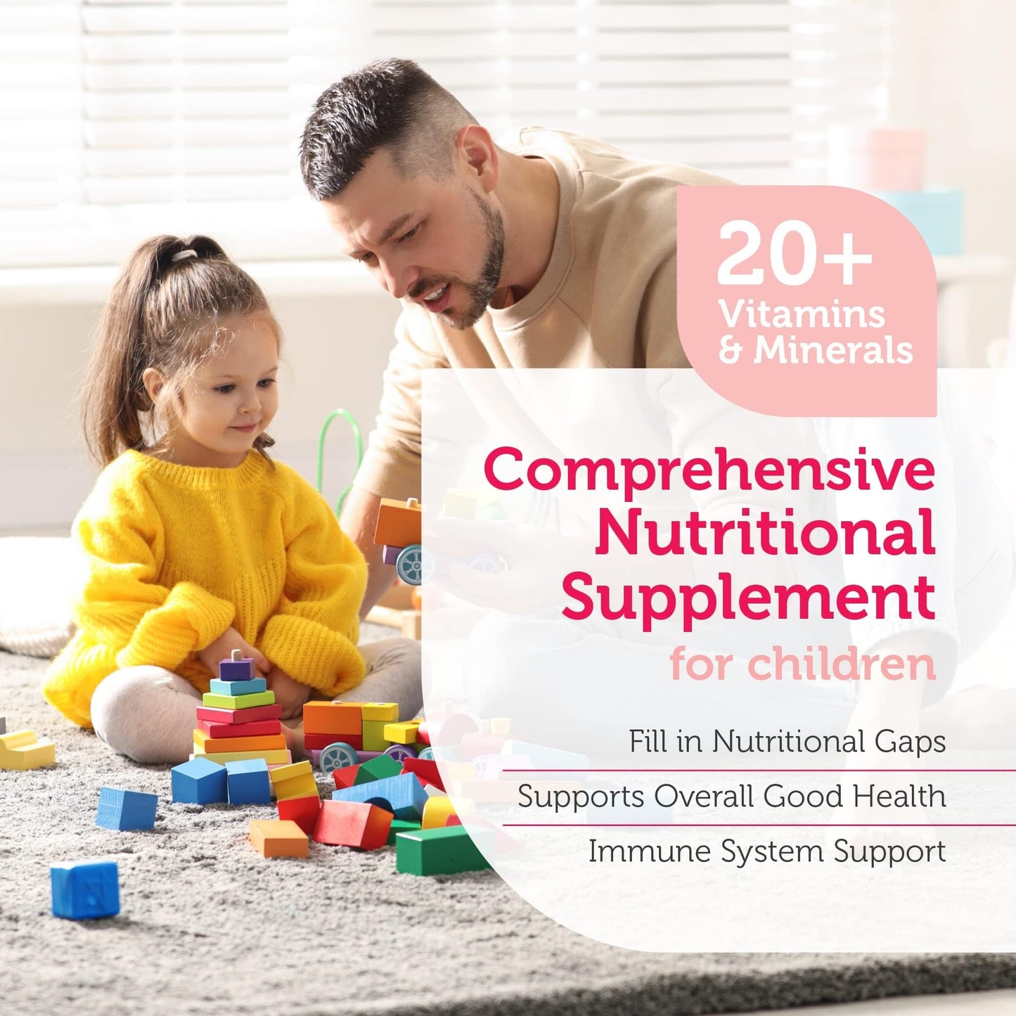 Zahler Junior Multi - Children's Complete Multivitamin Tablet, 90 Count