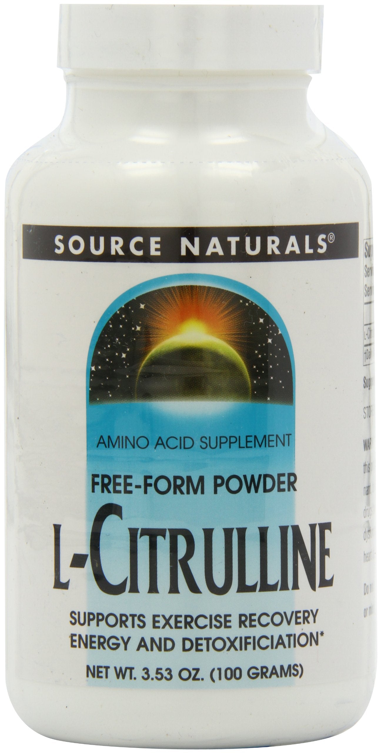 Source Naturals L-Citrulline Powder 3.53 Ounce