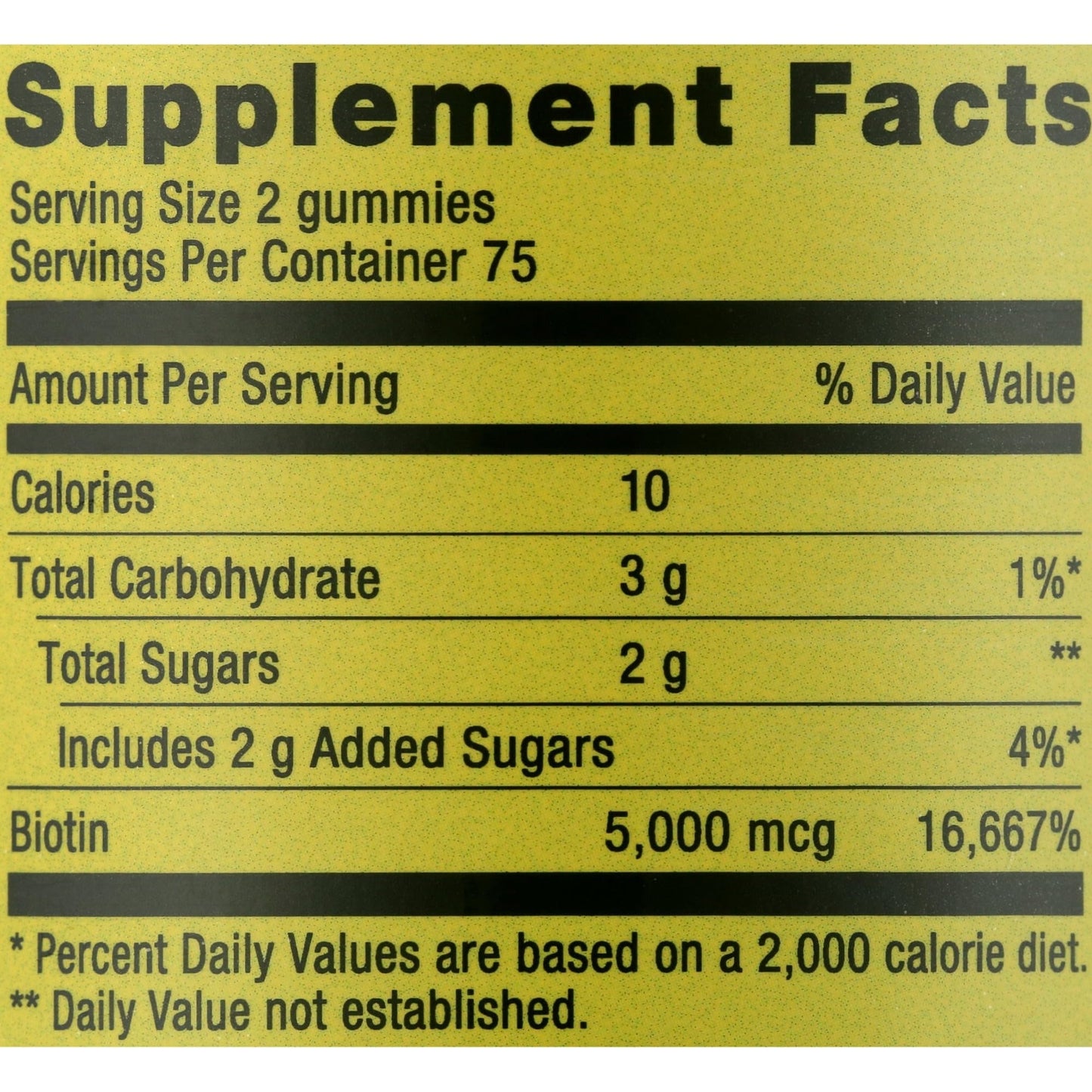 BASKETGOODS Biotin 5000mcg Gummies, 150 Gummies
