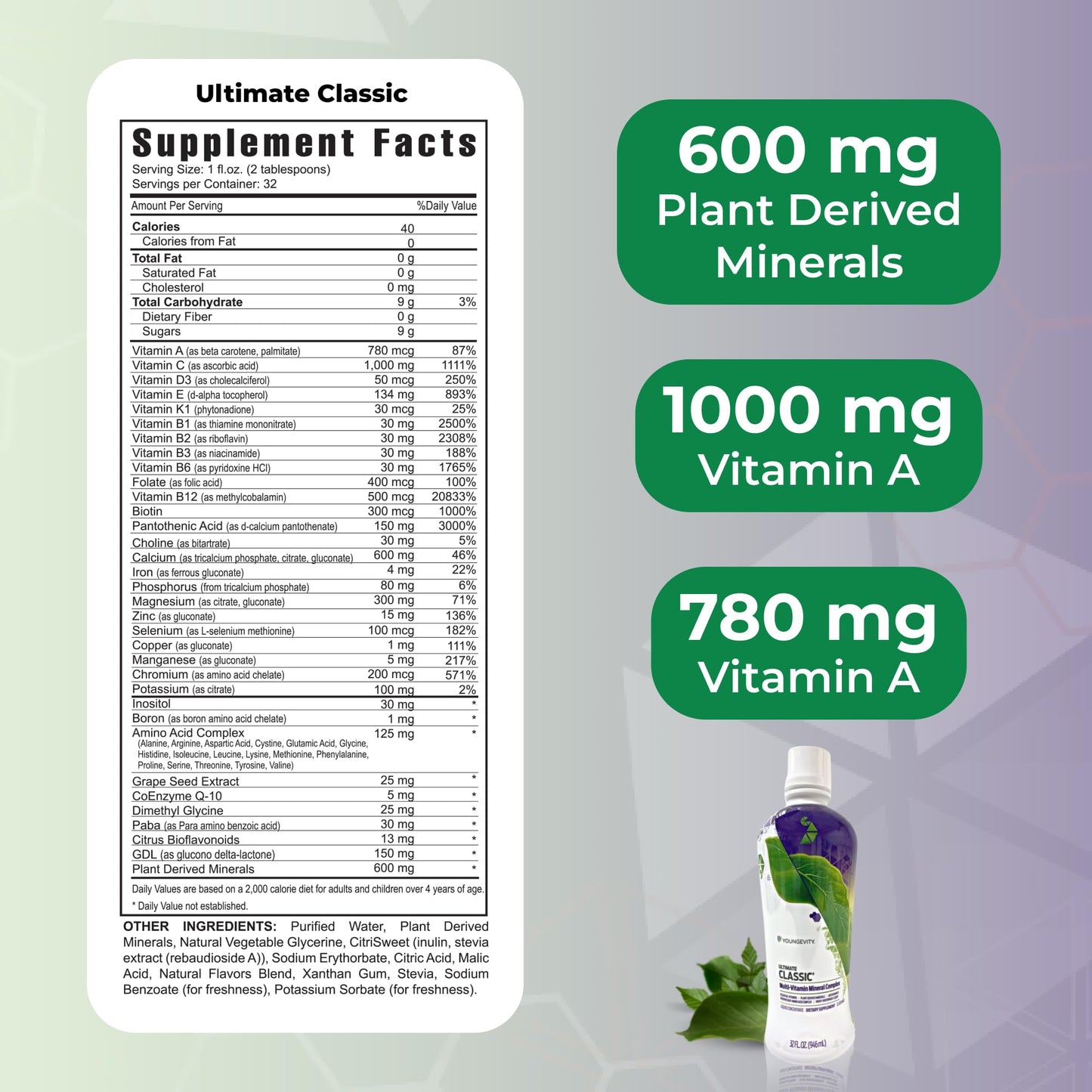 Youngevity Classic 90 Pak Advanced Multivitamin Capsule 1