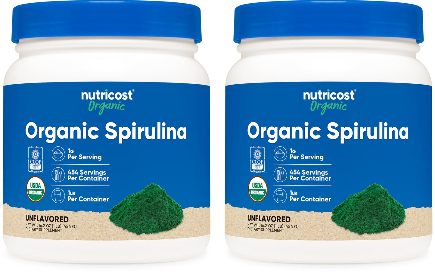 Nutricost Organic Spirulina Powder 32