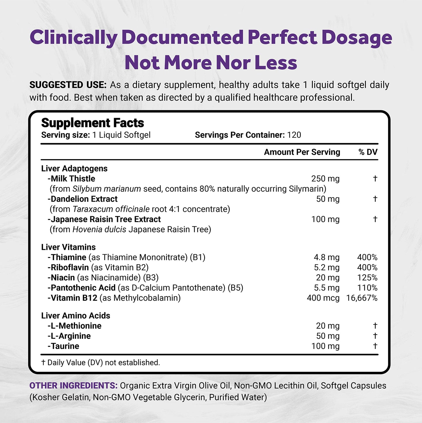 Naturalis Milk Thistle Liver Support Softgels 120