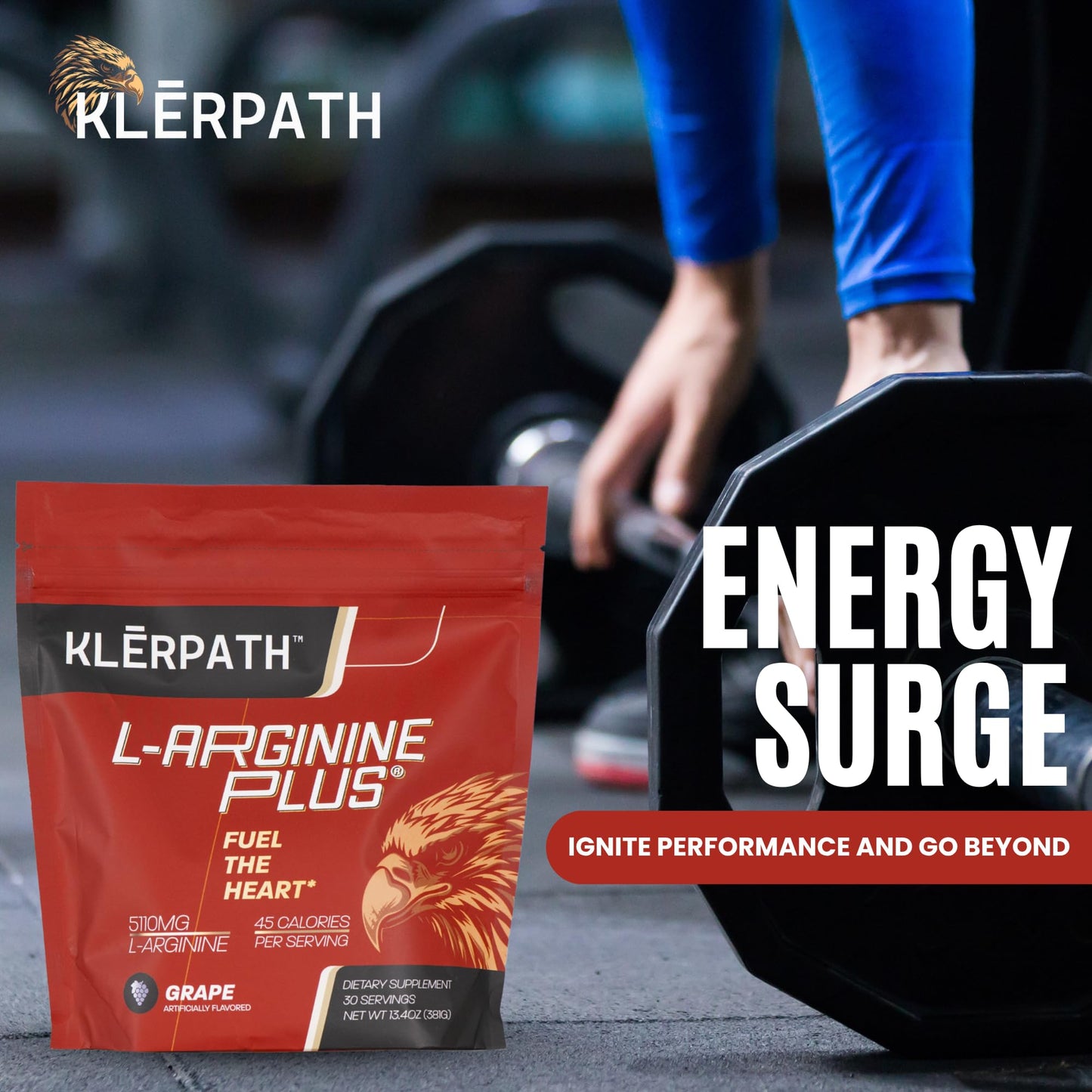 Klerpath L-arginine Plus Powder 40.2