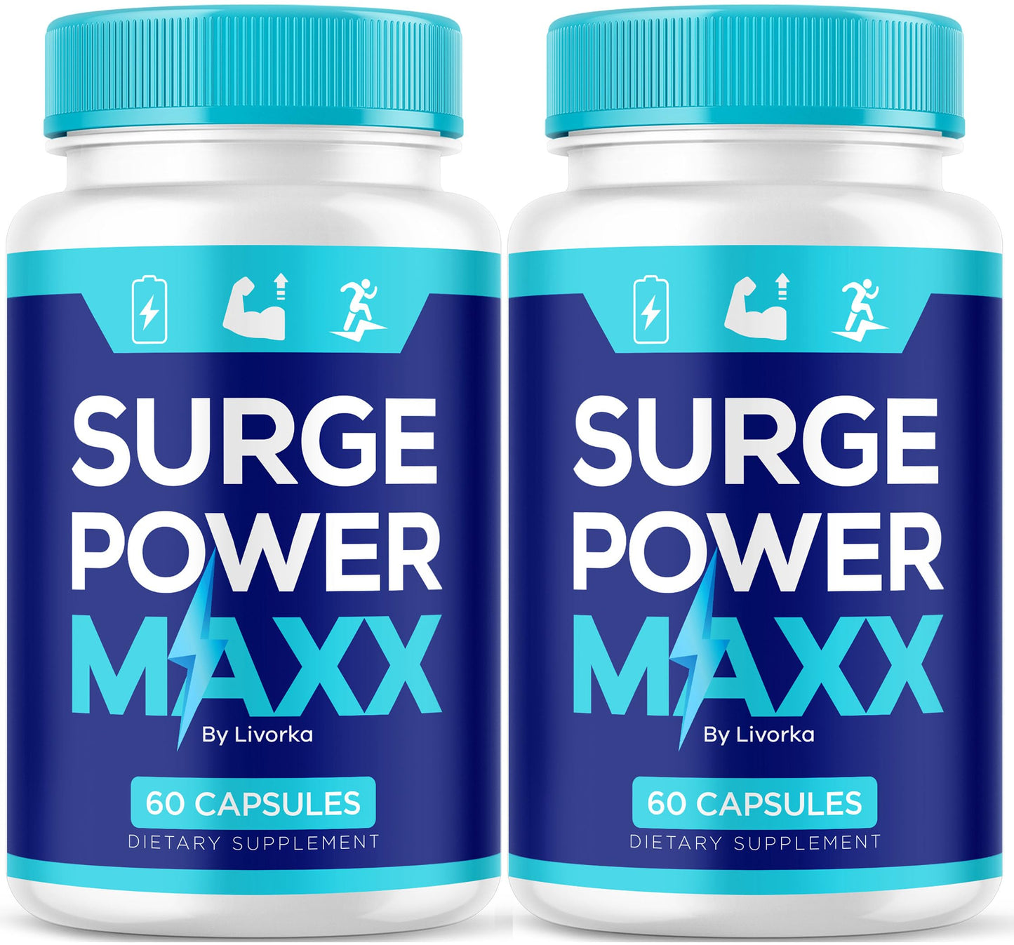 LIVORKA Surge Power Maxx Supplement for Men 120 Capsules