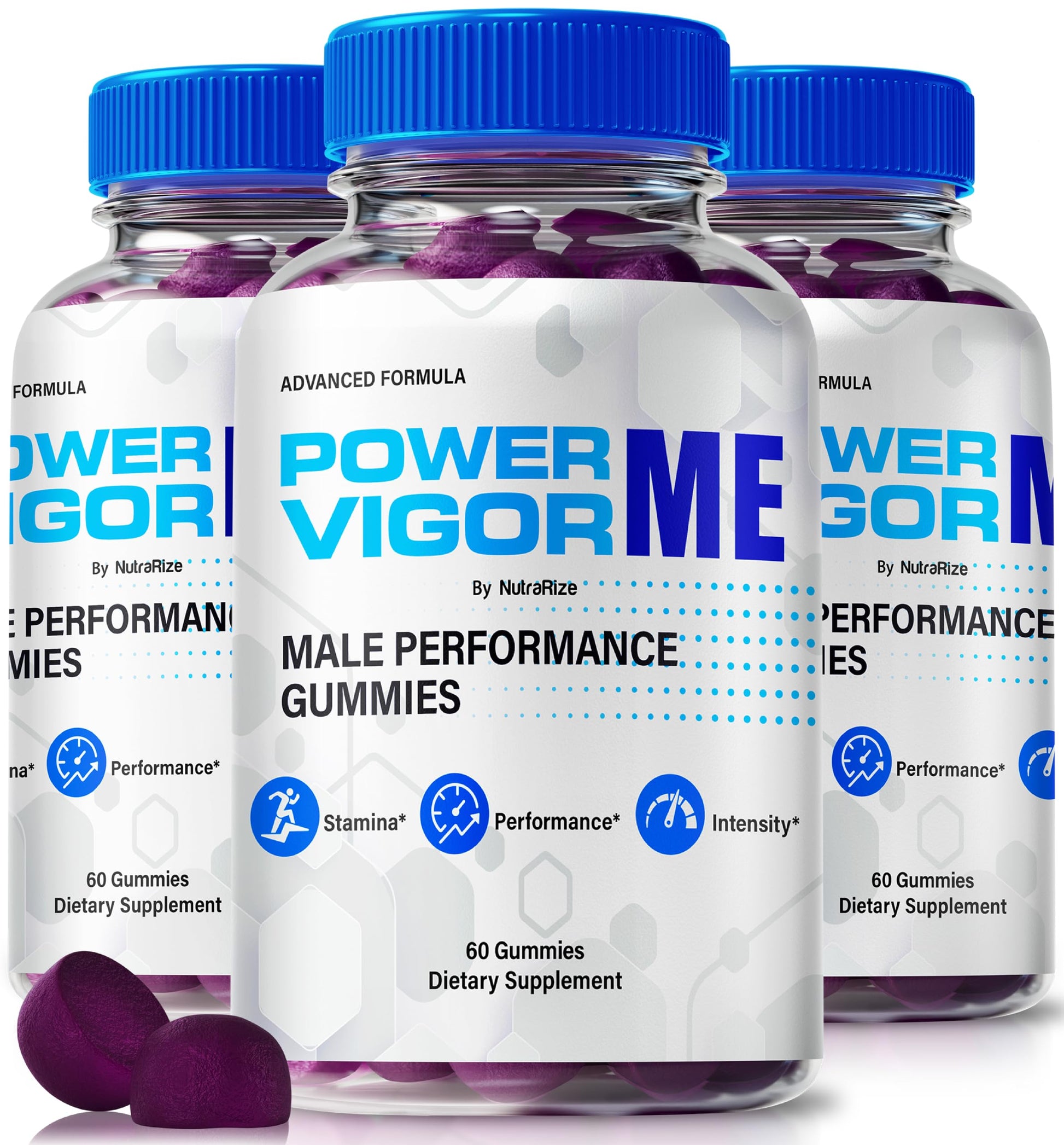 NutraRize Power Vigor ME Gummies for Men 180 Gummies