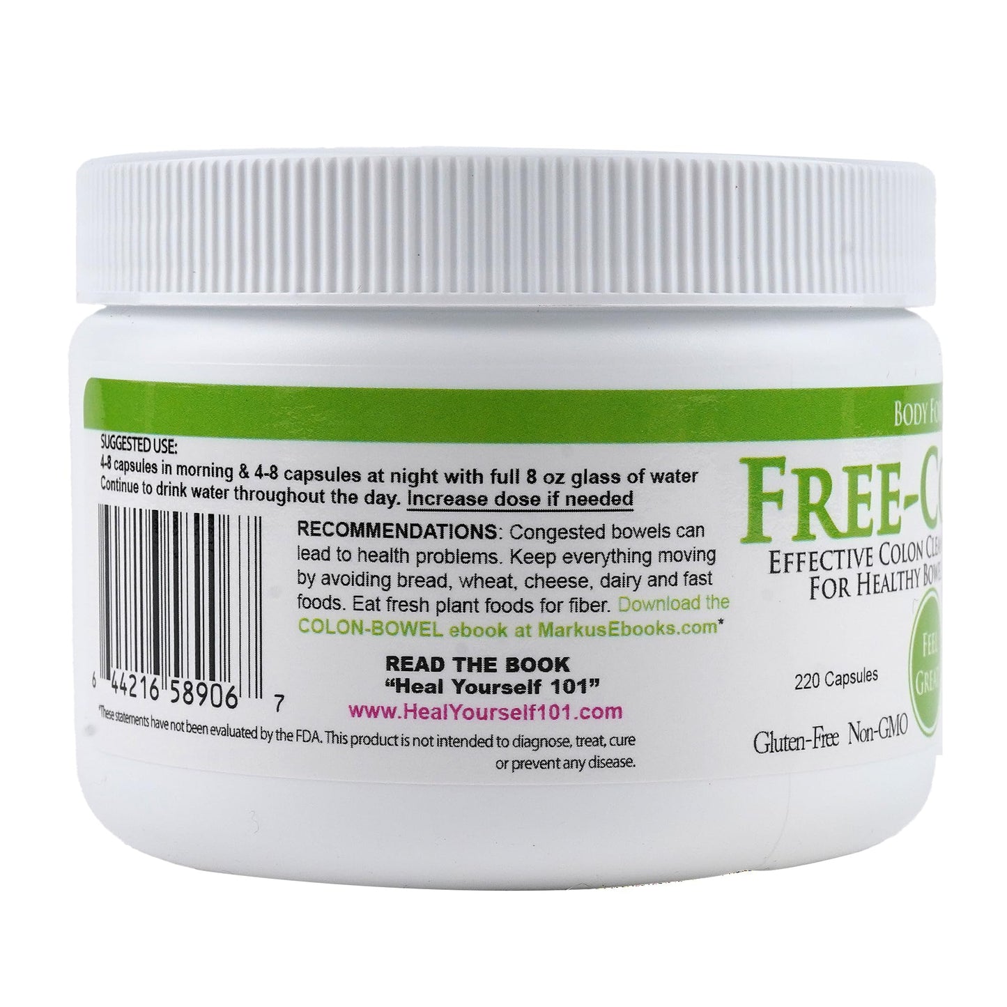 Body Force Colon Formula by Markus Capsules 220