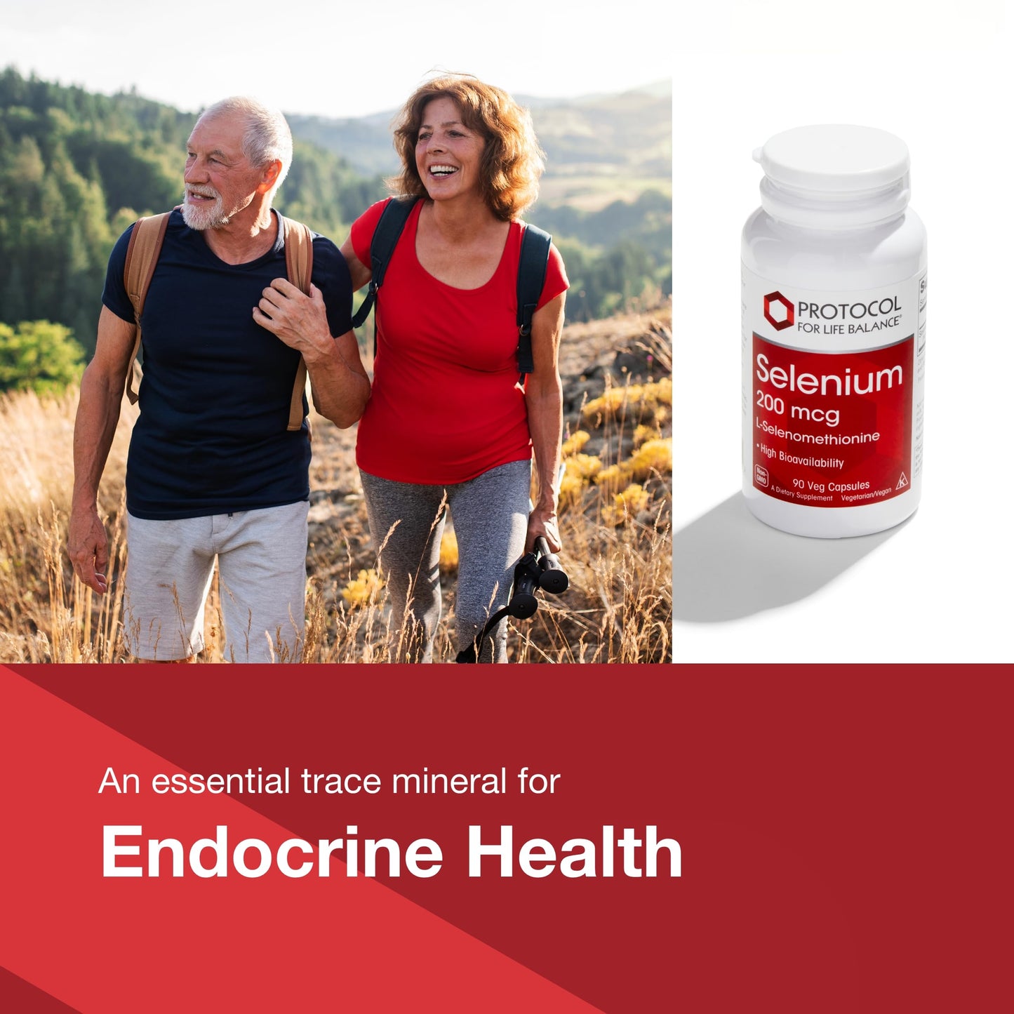 Protocol for Life Balance Selenium 200mcg Capsules 90