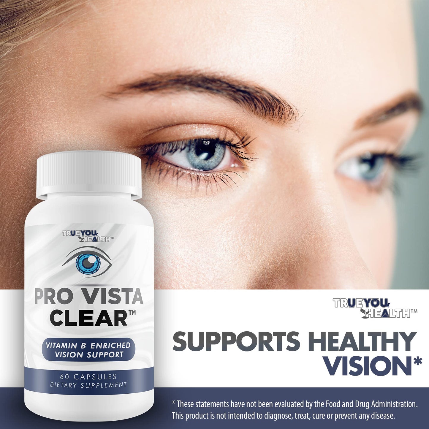 True You Health Pro Vista Clear for Eyes Capsule, 1 Count