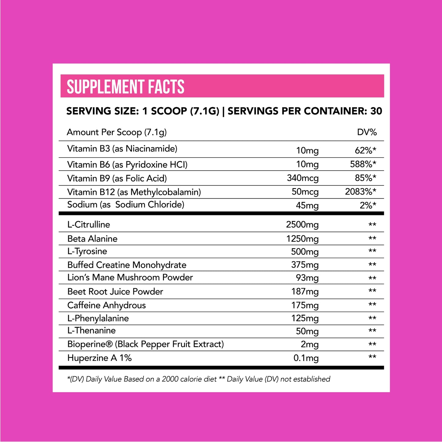 Just Move Fruit Punch Energy Rush Pre Workout Powder 8.3247