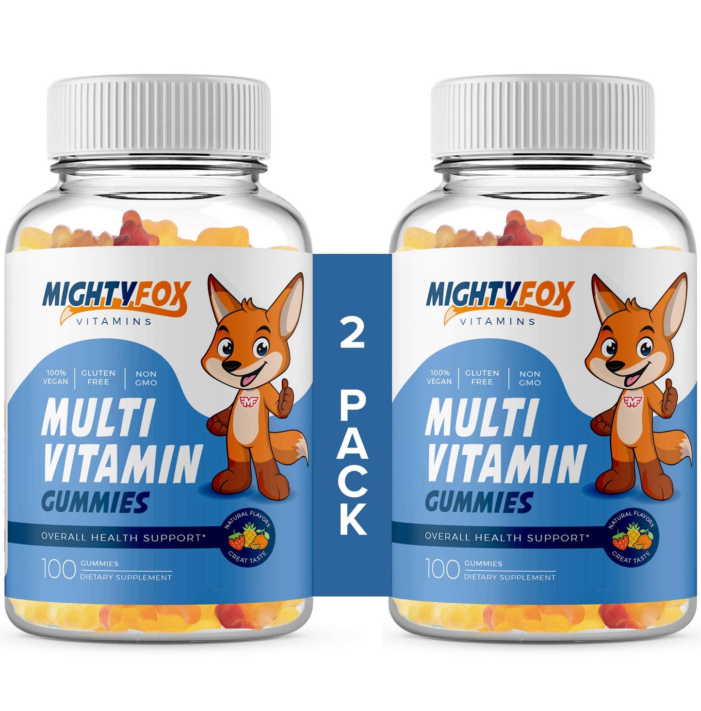 MIGHTY FOX VITAMS Kids Multivitamin Gummies 200 Count